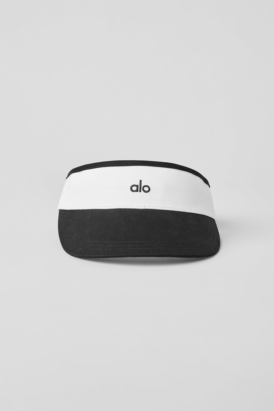 alo Colorblock Visor - Black/White