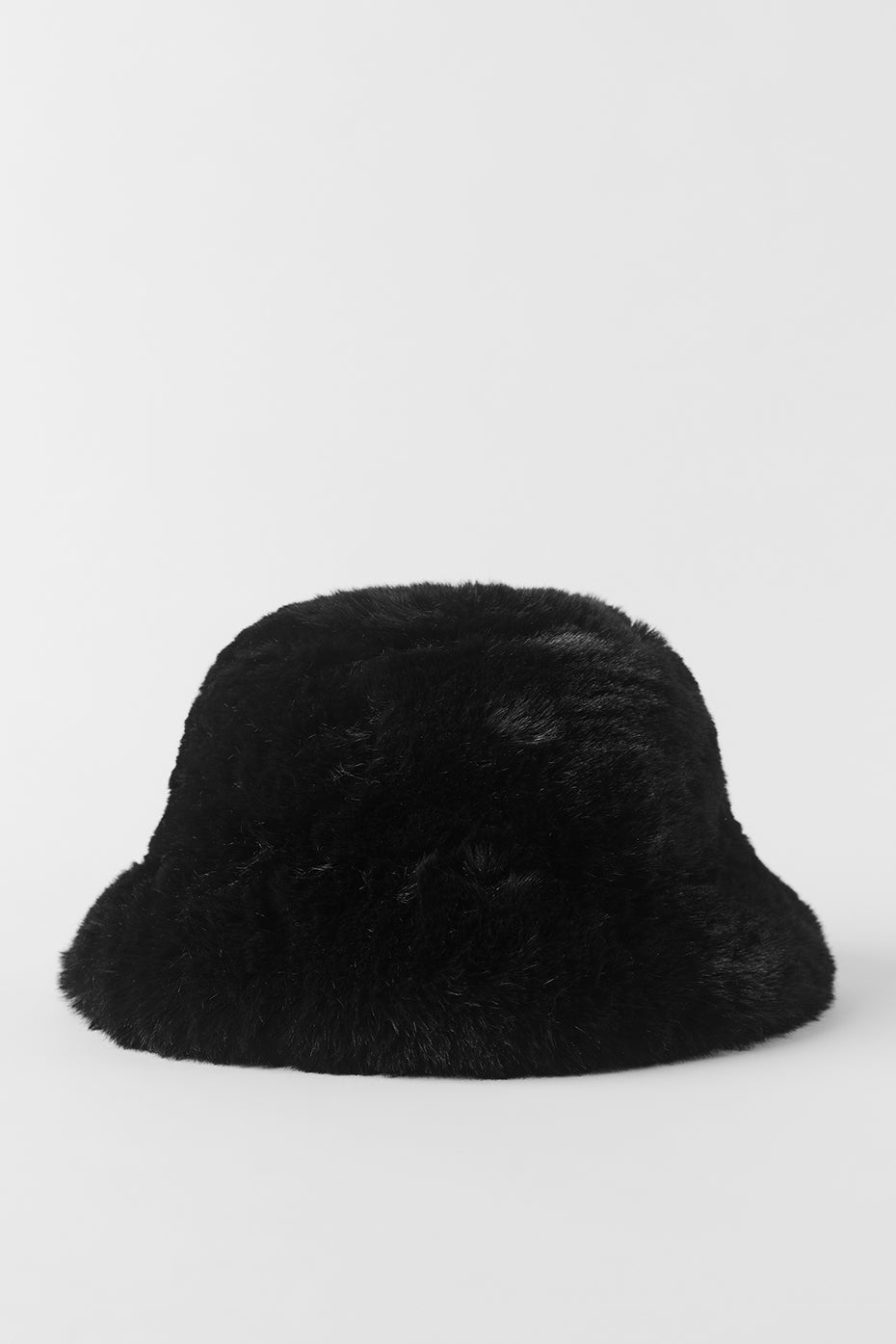 alo Faux Fur Starstruck Bucket Hat - Black