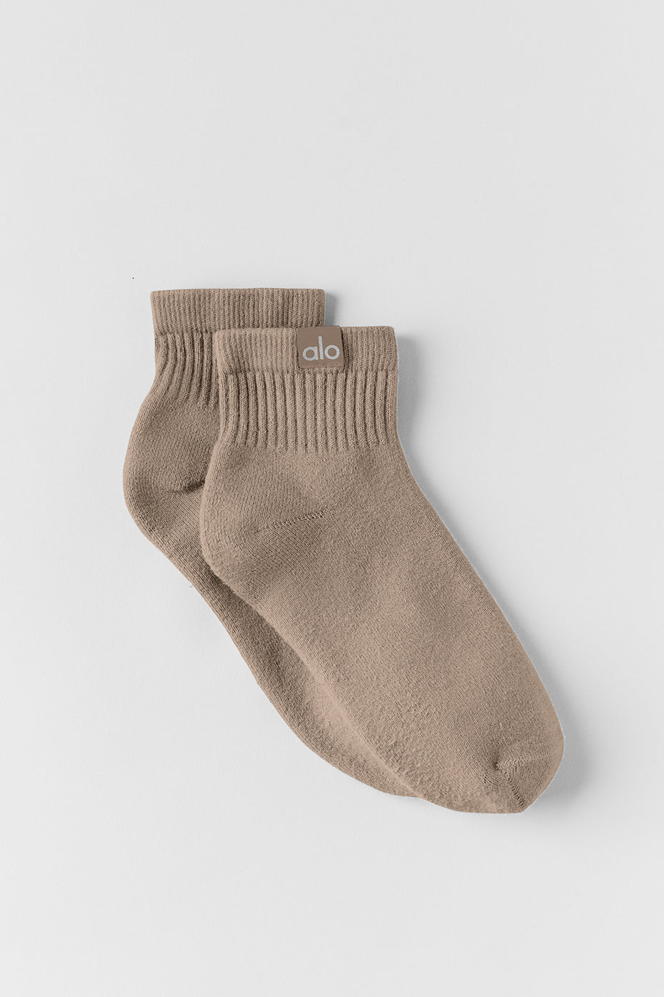 alo Quarter Crew Street Sock - Gravel