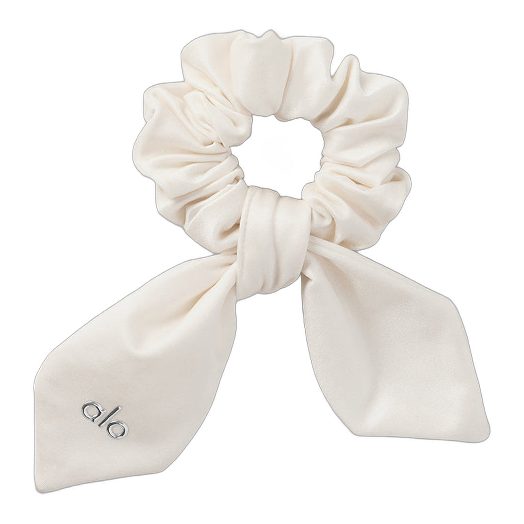 alo Airlift Rhythm Scrunchie - Ivory