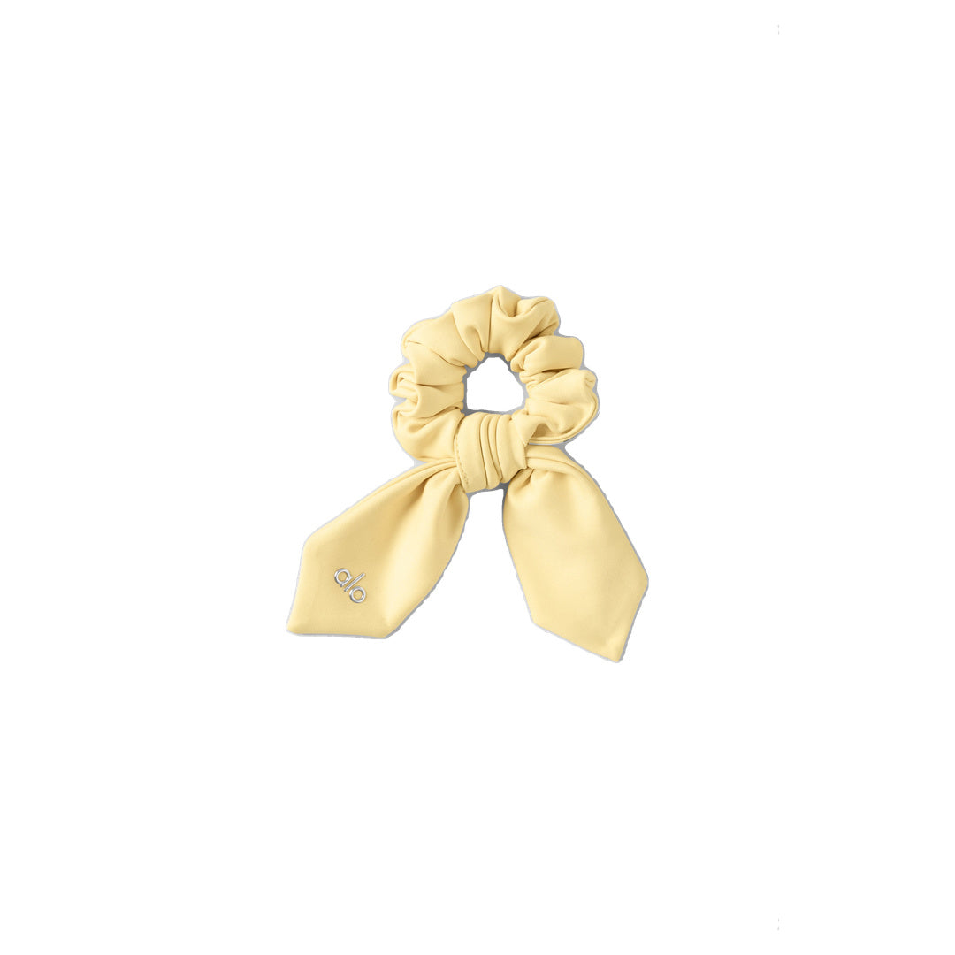 ALO Airlift Rhythm Scrunchie - Warm Butter