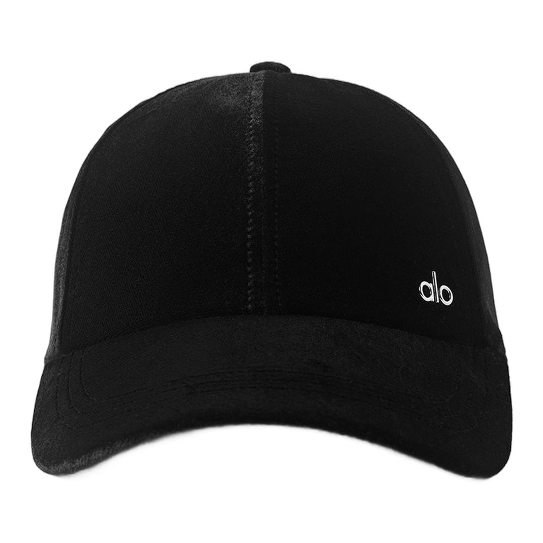 alo Velvet Off-Duty Cap - Black