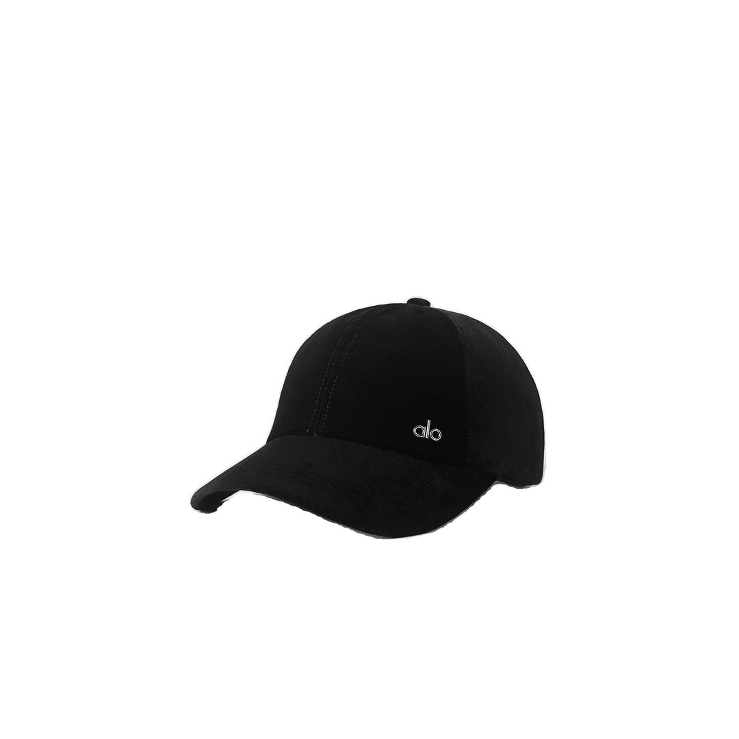 ALO Velvet Off-Duty Cap - Black