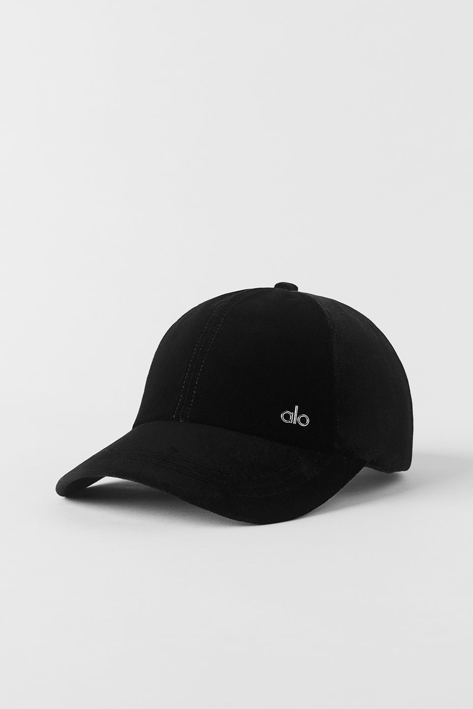 alo Velvet Off-Duty Cap - Black