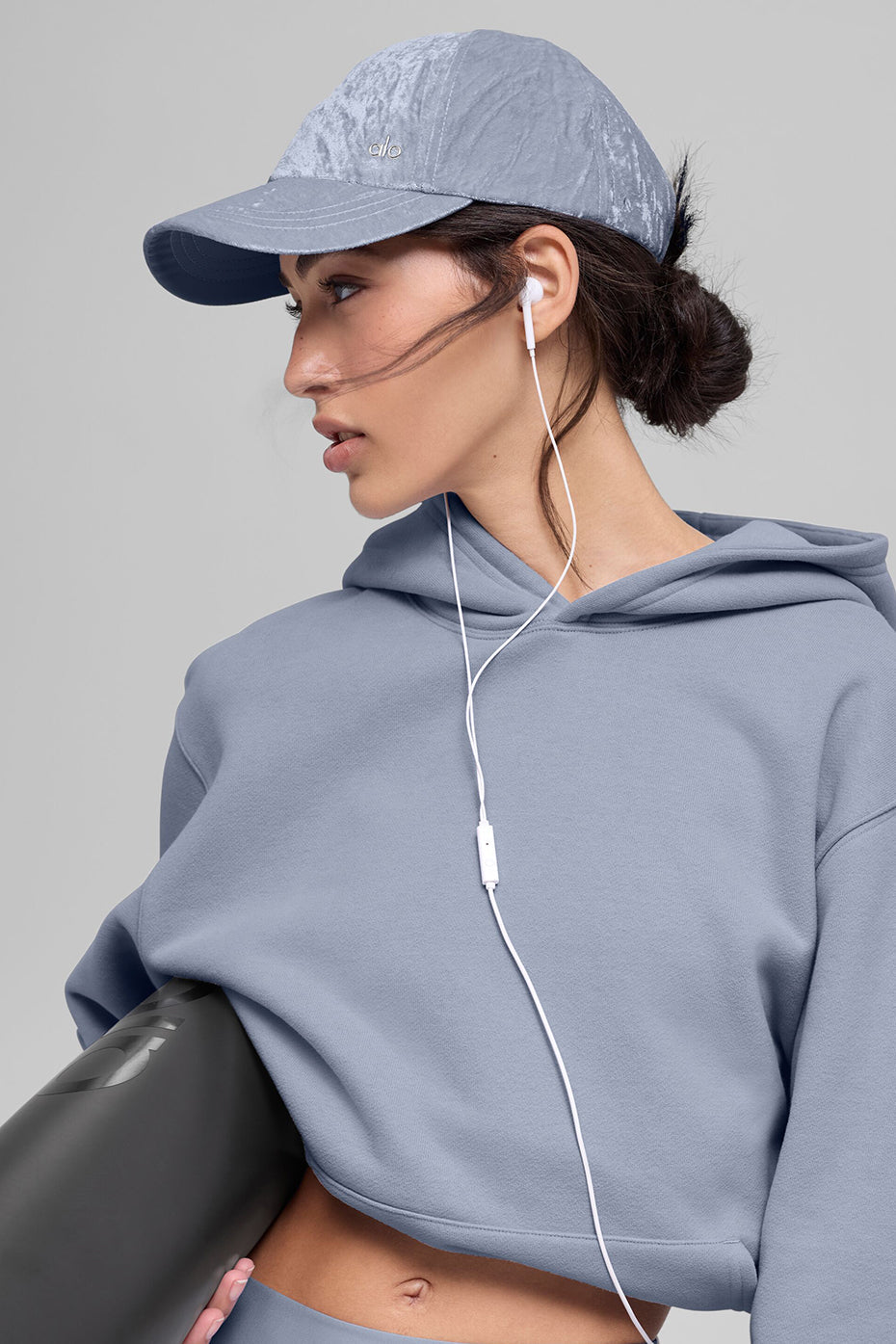 alo Velvet Off-Duty Cap - Winter Frost