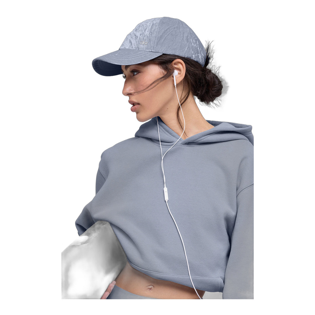 alo Velvet Off-Duty Cap - Winter Frost