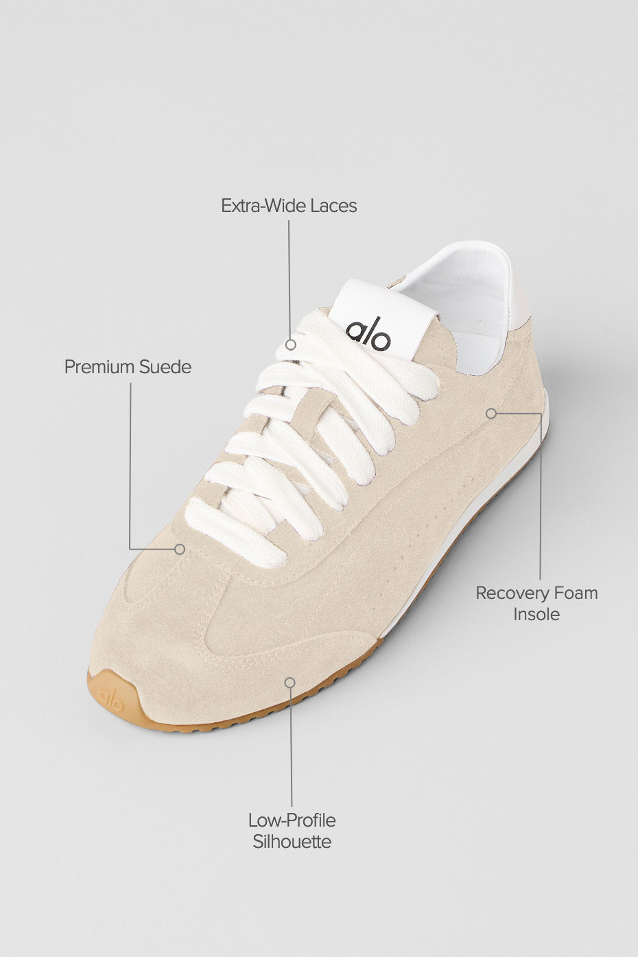 alo ALO Sunset Sneaker - Sandstone