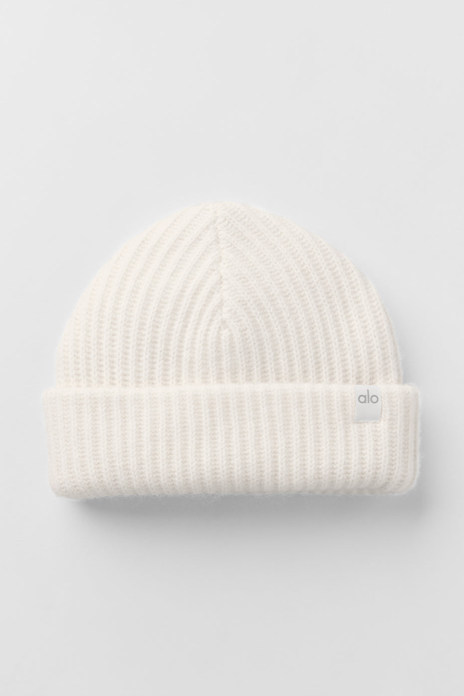 alo Courchevel Cashmere Beanie - Ivory