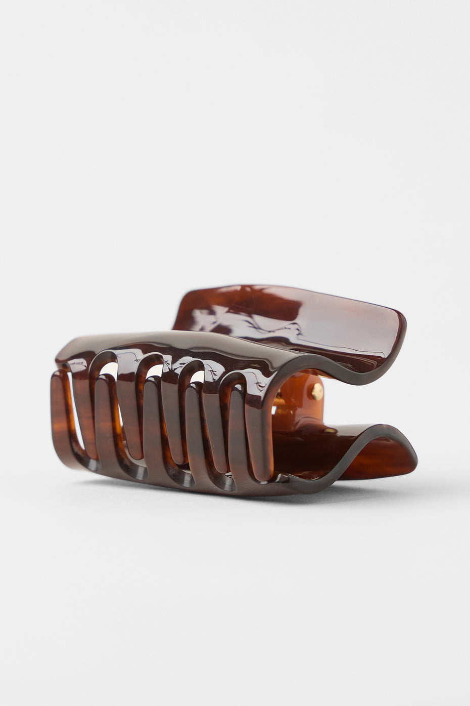 alo Effortless Claw Clip - Brown Tortoise