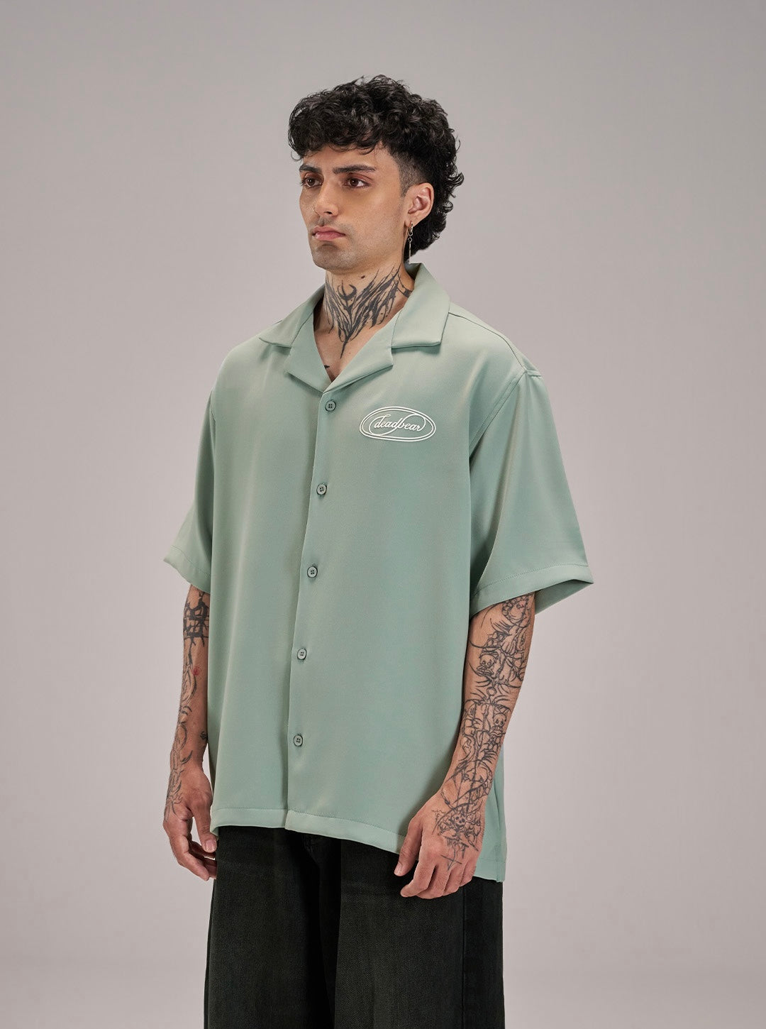 Signature Bowling Shirt Mint