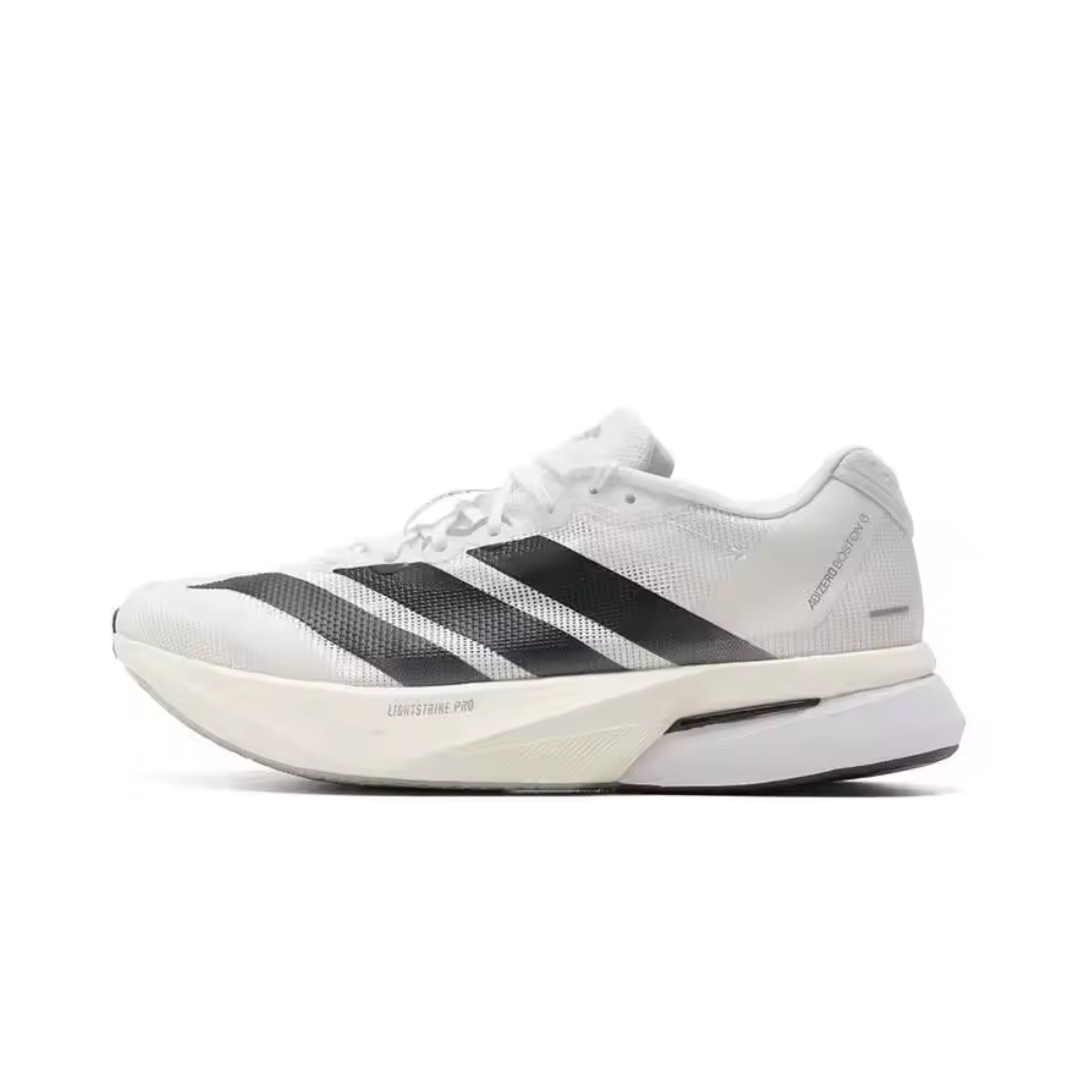 ADIDAS ADIZERO BOSTON 13 CLOUD WHITE CORE BLACK DASH GREY