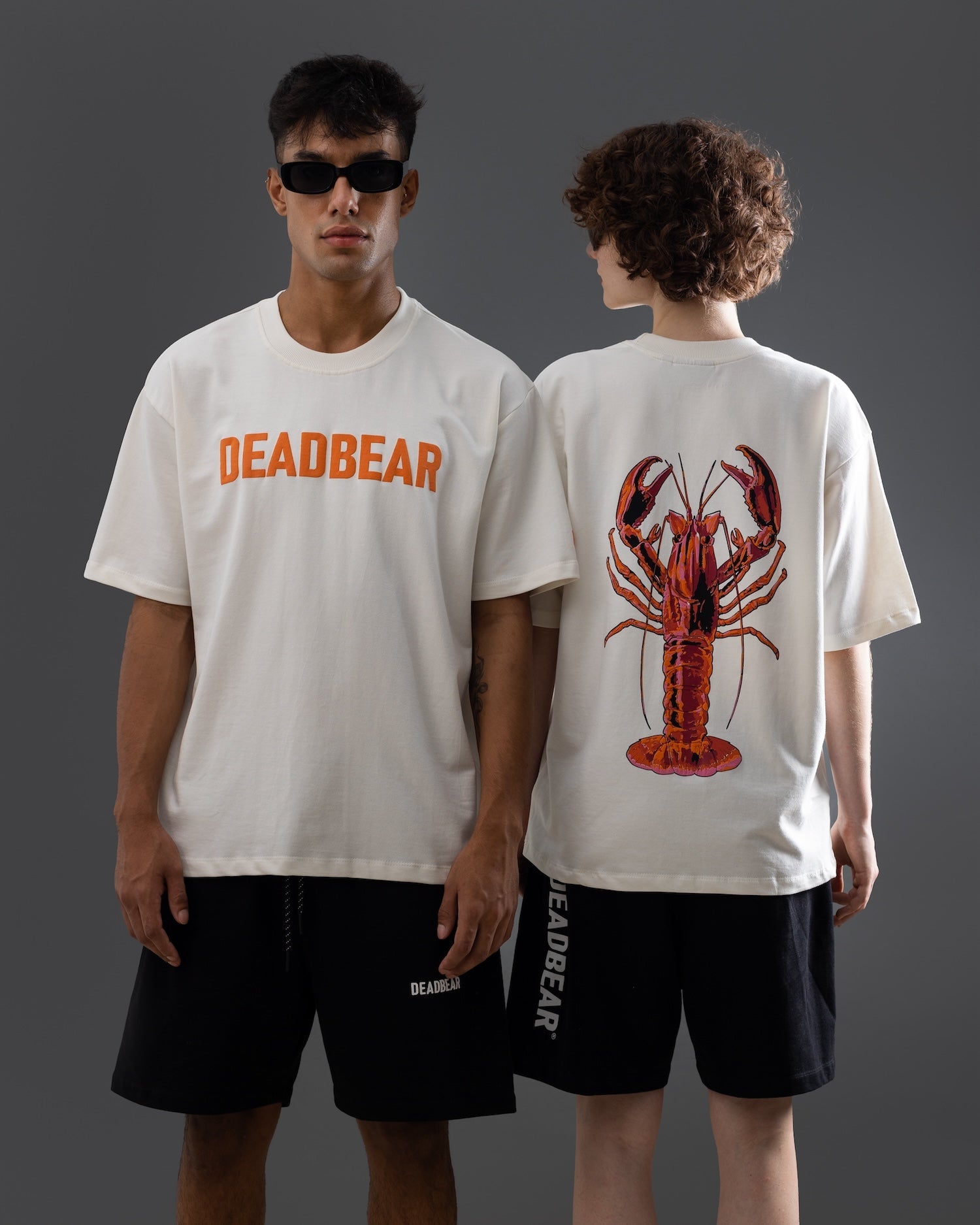 The Lobster Tee - Cream White