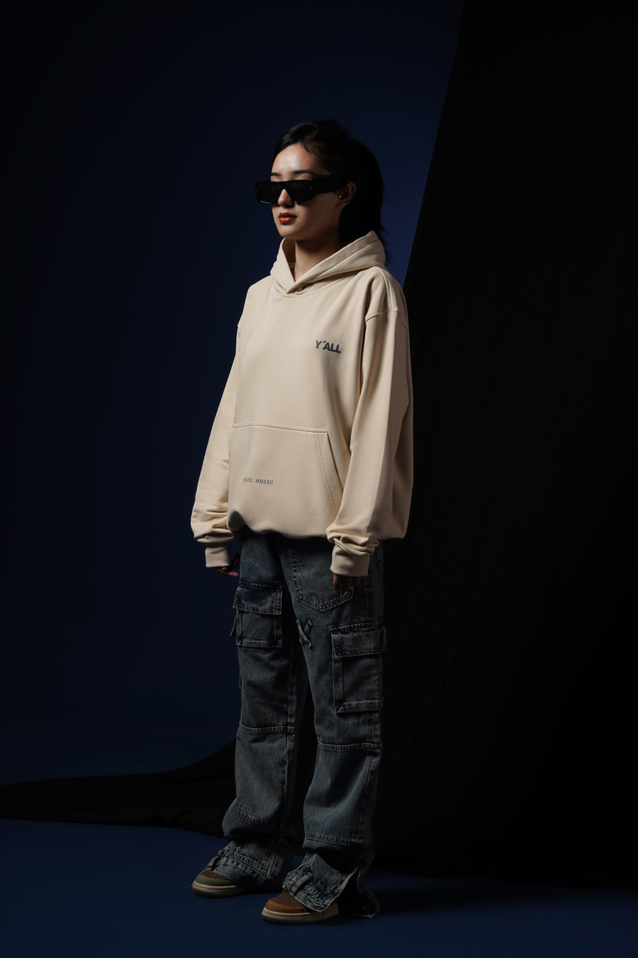 MEMBERS ONLY CLUB – HEIRLOOM TINTED BEIGE HOODIE