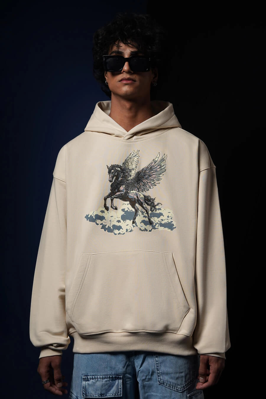 PEGASUS HOODIE TINTED BEIGE