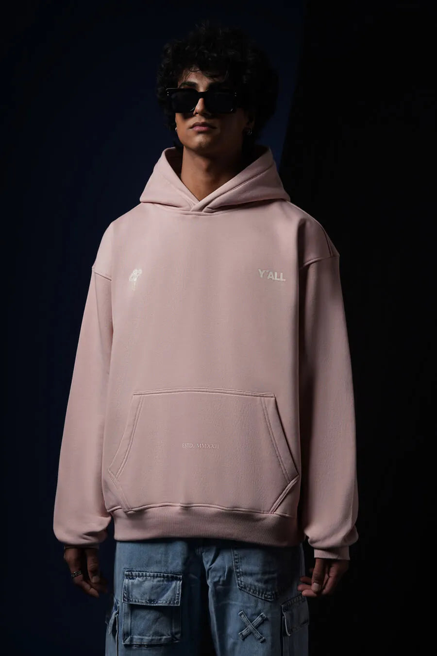 MEMBERS ONLY CLUB - HEIRLOOM SAMLON PINK HOODIE