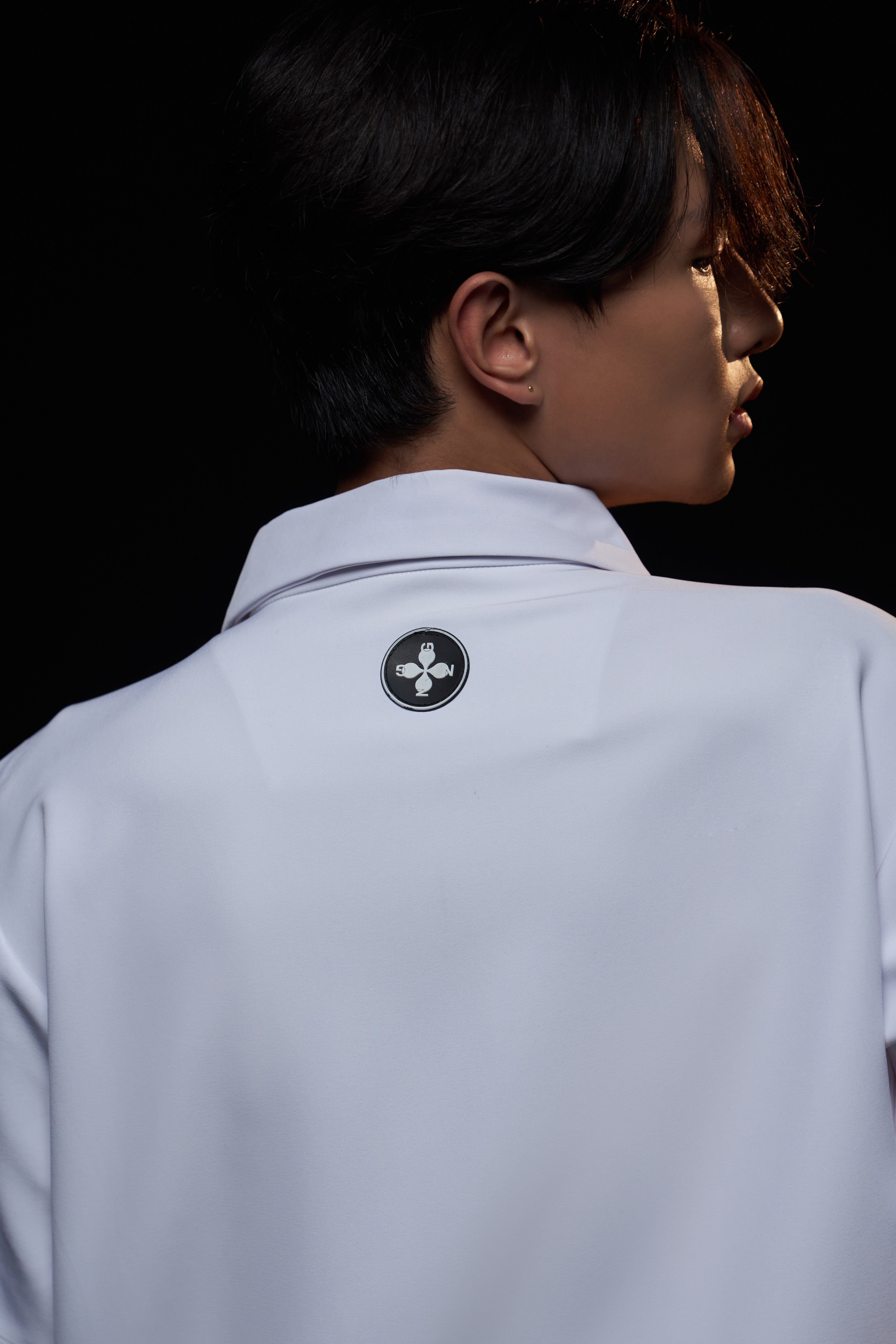 KANG-POCKET SHIRT (PEARL WHITE)