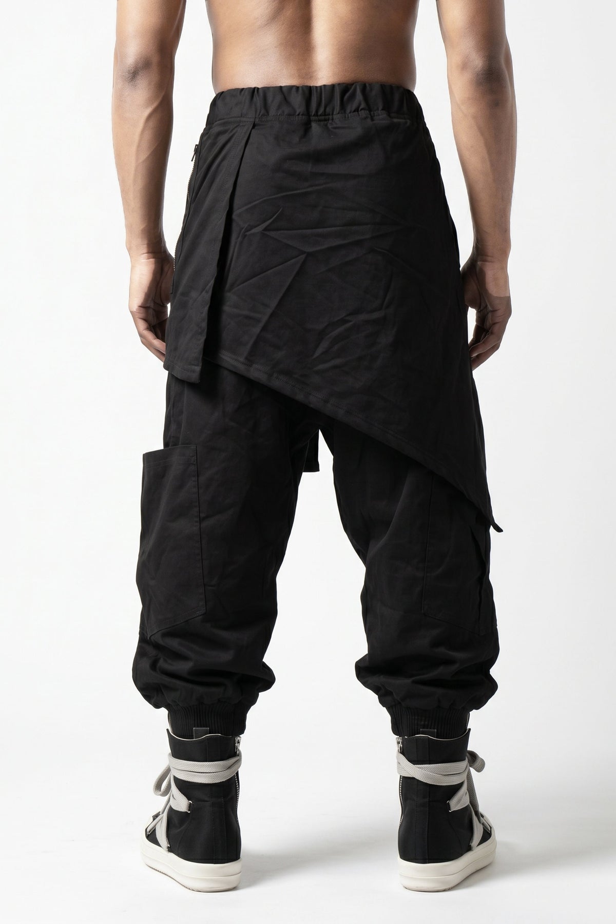 Asymmetric Aghoor Pants
