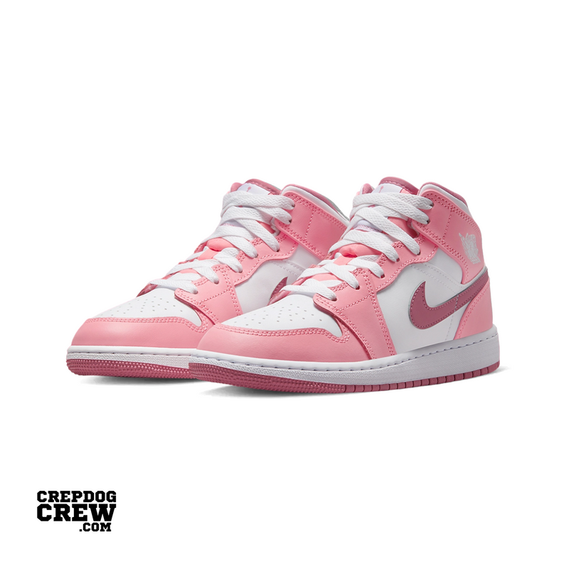 Jordan 1 Mid Valentine's Day (2023) (GS) | Nike Air Jordan | Sneaker Shoes by Crepdog Crew