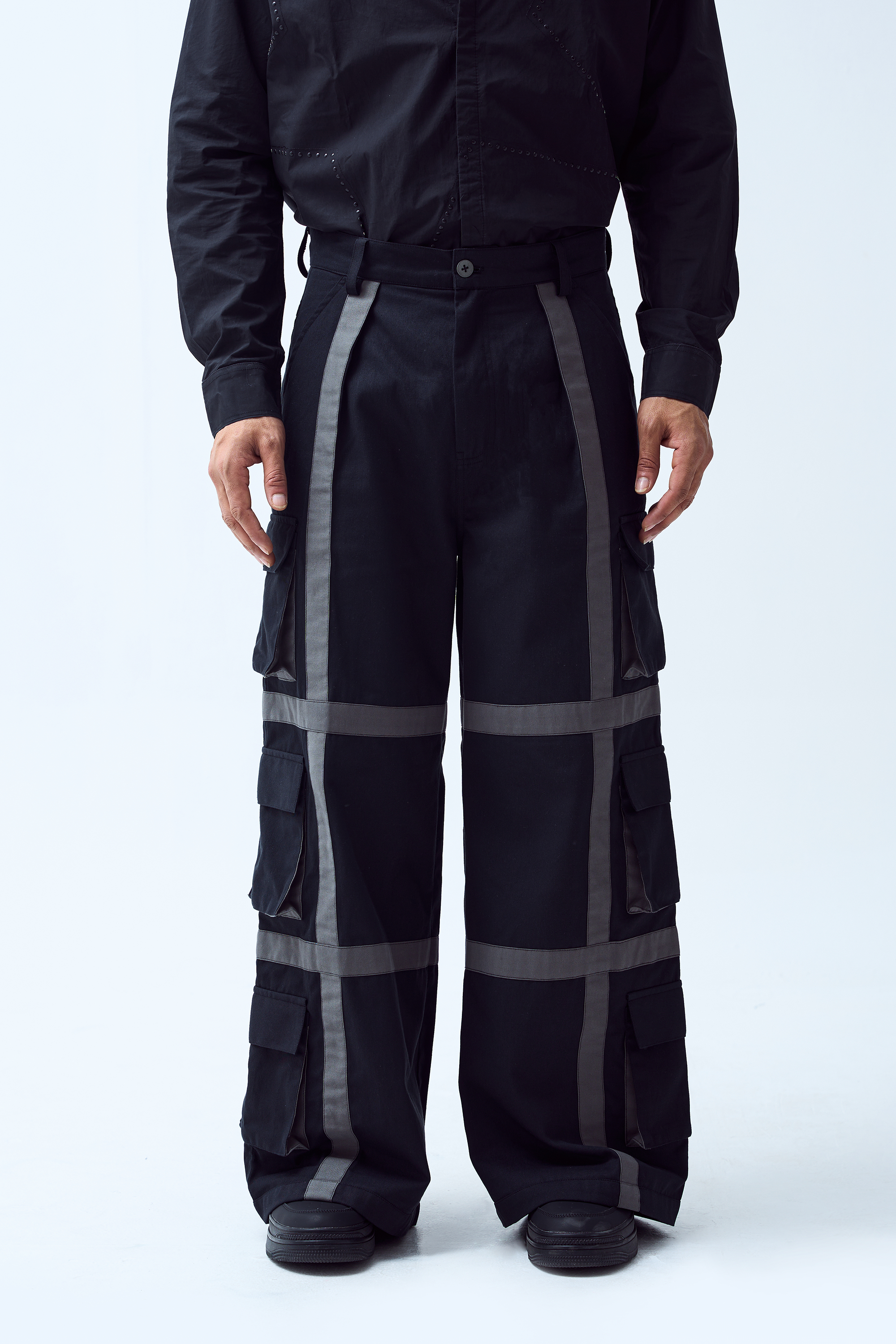 Midnight Pleated Pants