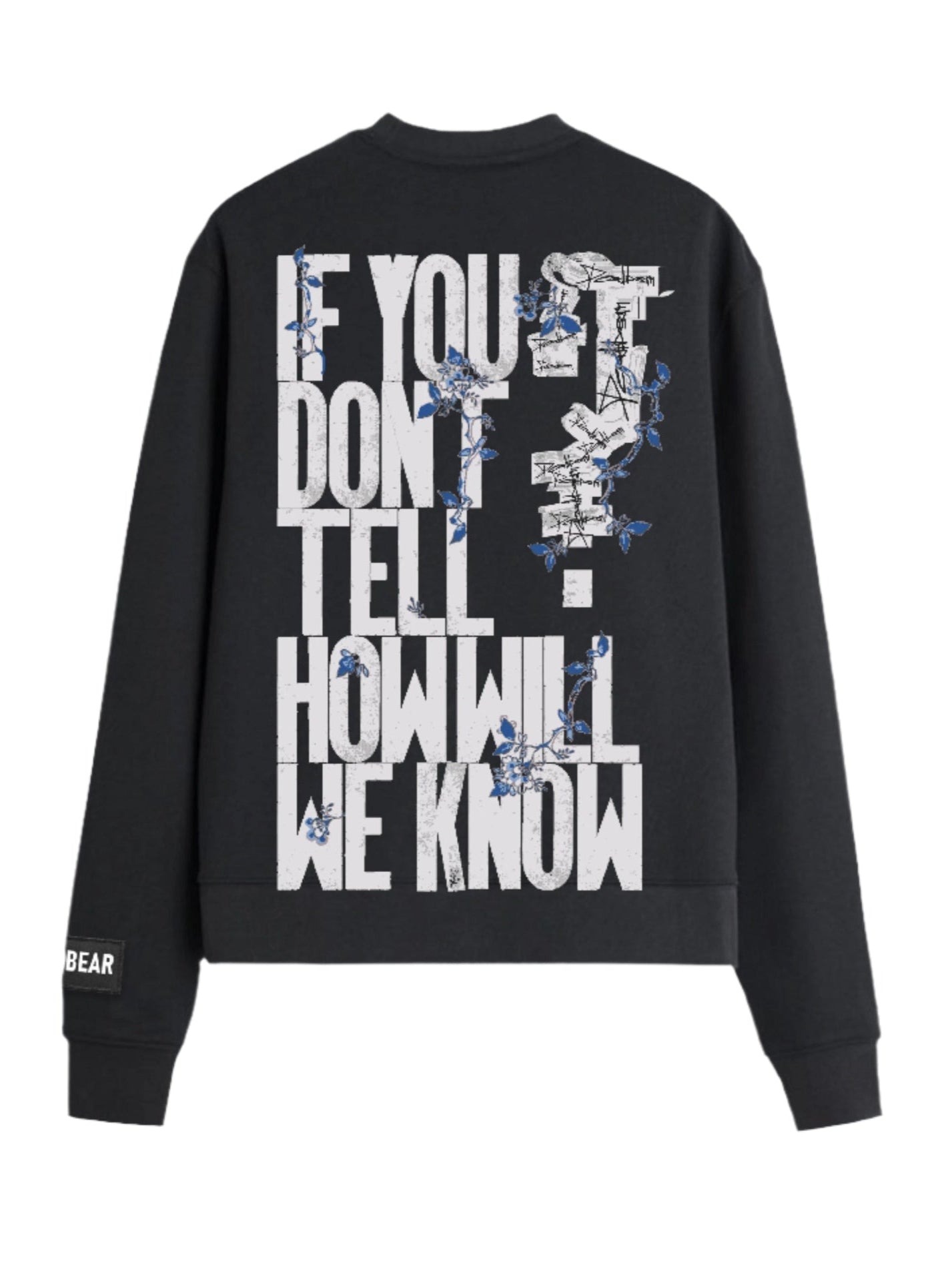 Confessions Sweatshirt Black