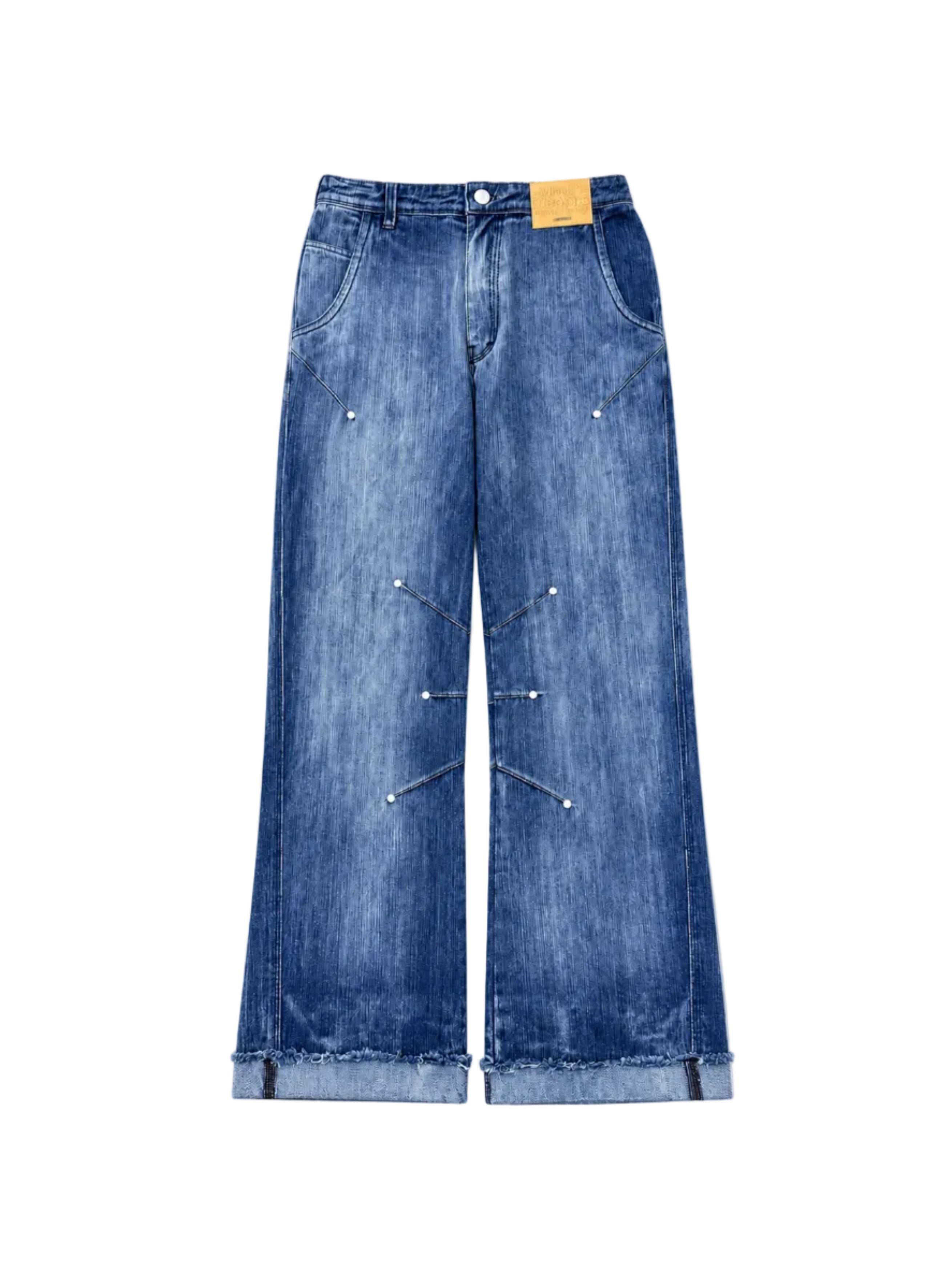 Darts Flared - China blue - RTW