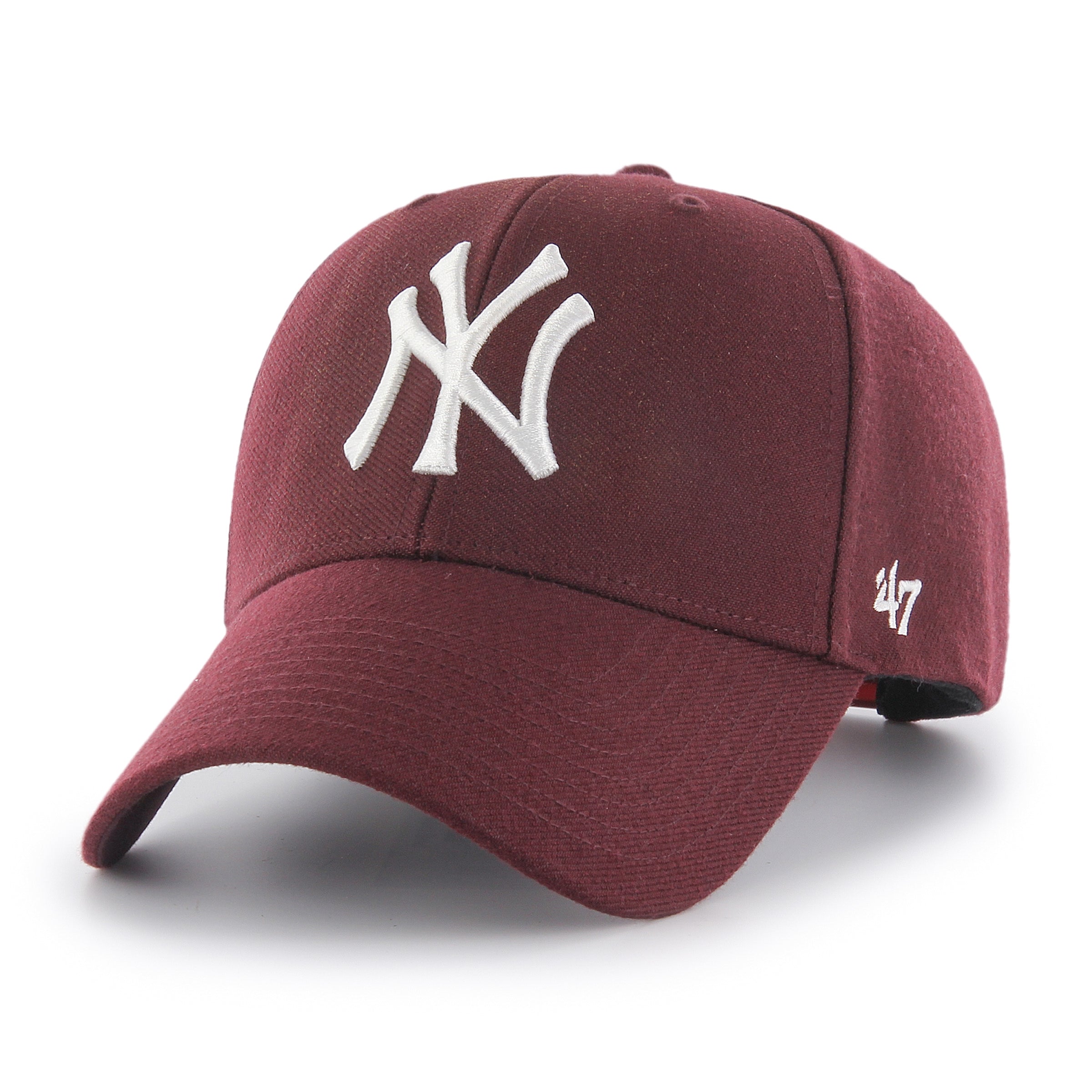 New York Yankees '47 MVP SNAPBACK Dark Maroon Cap