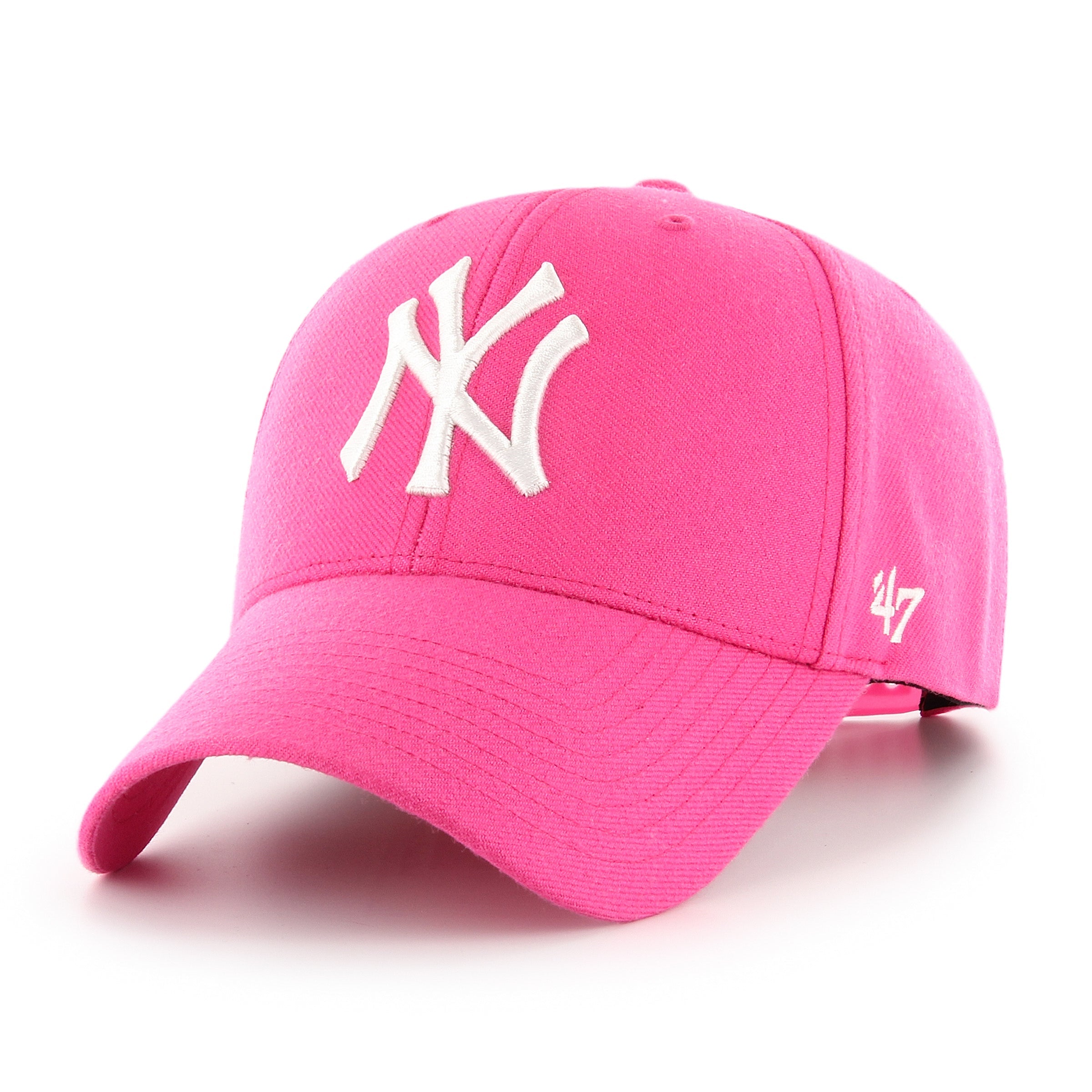 New York Yankees '47 MVP SNAPBACK Magenta Cap
