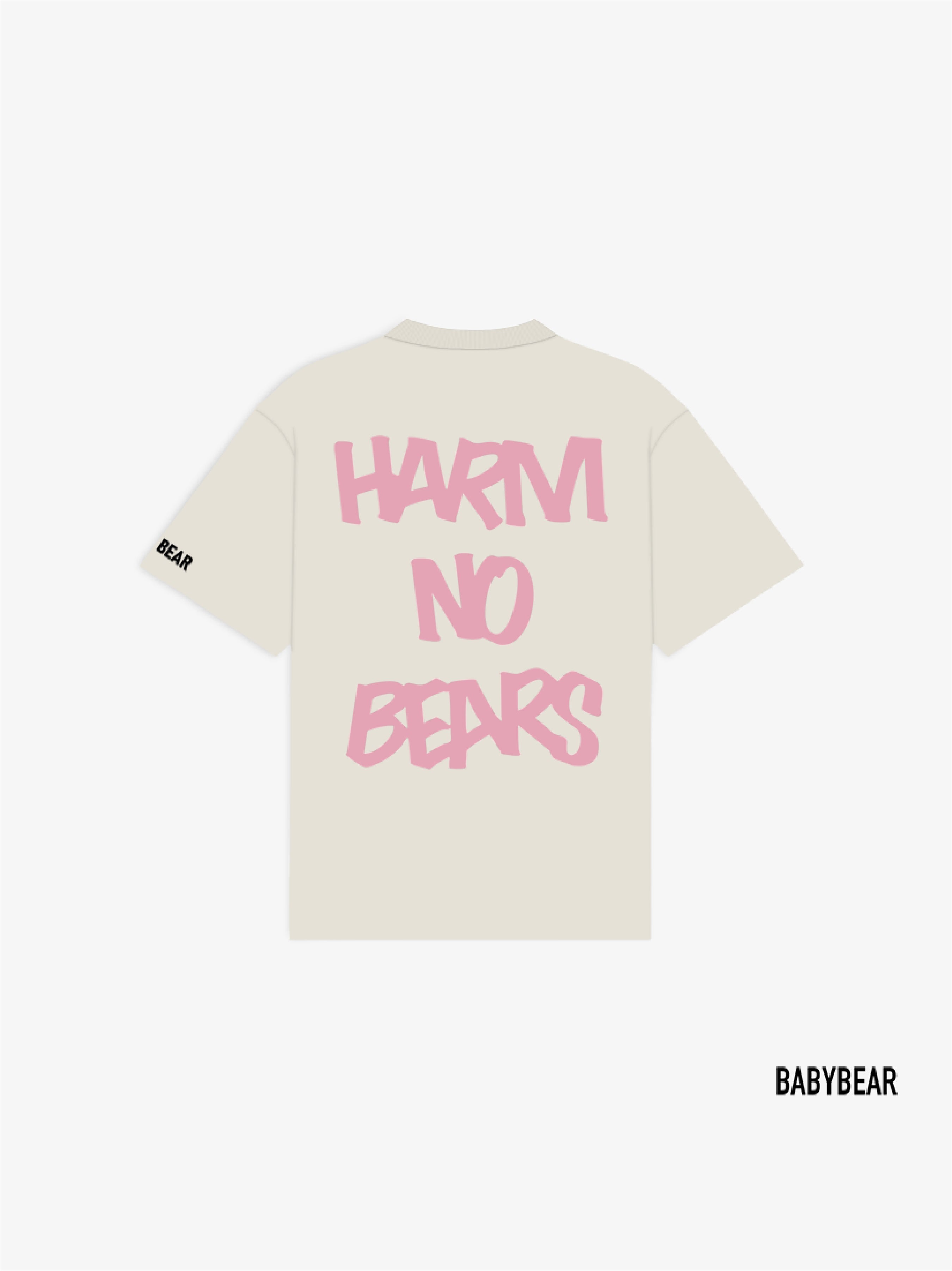 Babybear Harm No Bear Tee Cream
