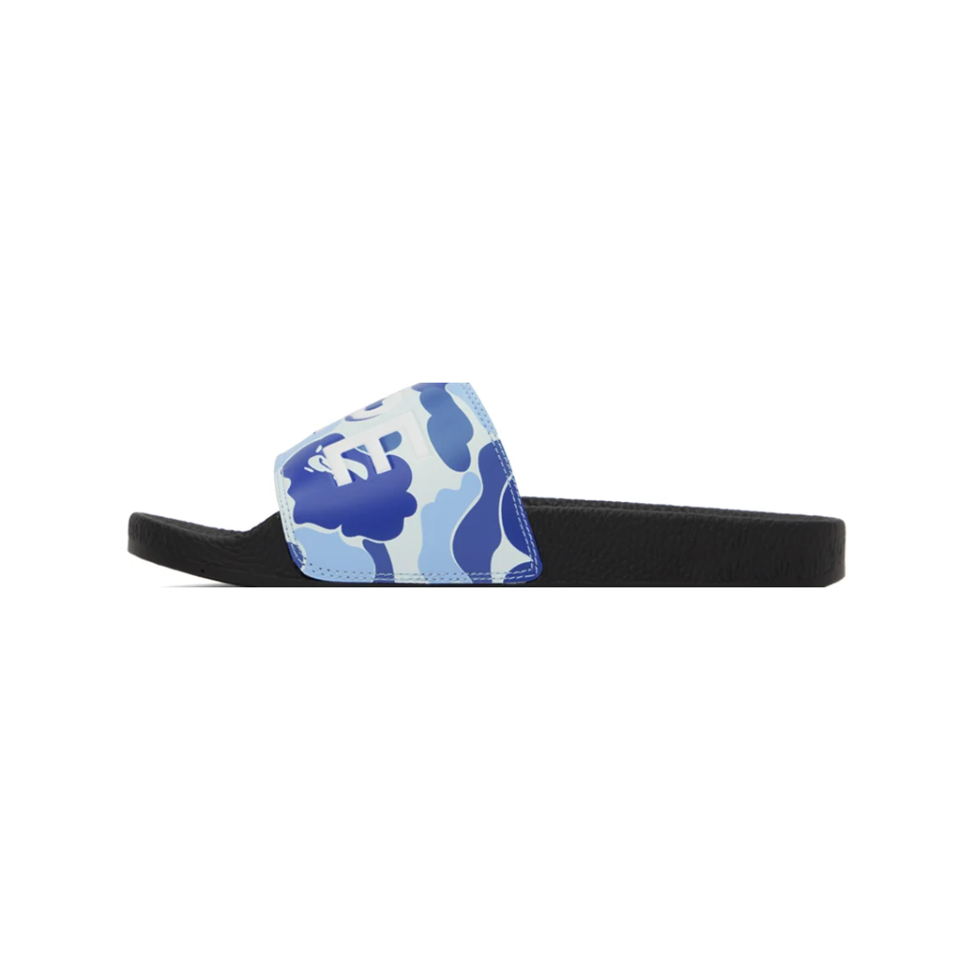 A Bathing Ape ABC Camo Slide Blue (2023)