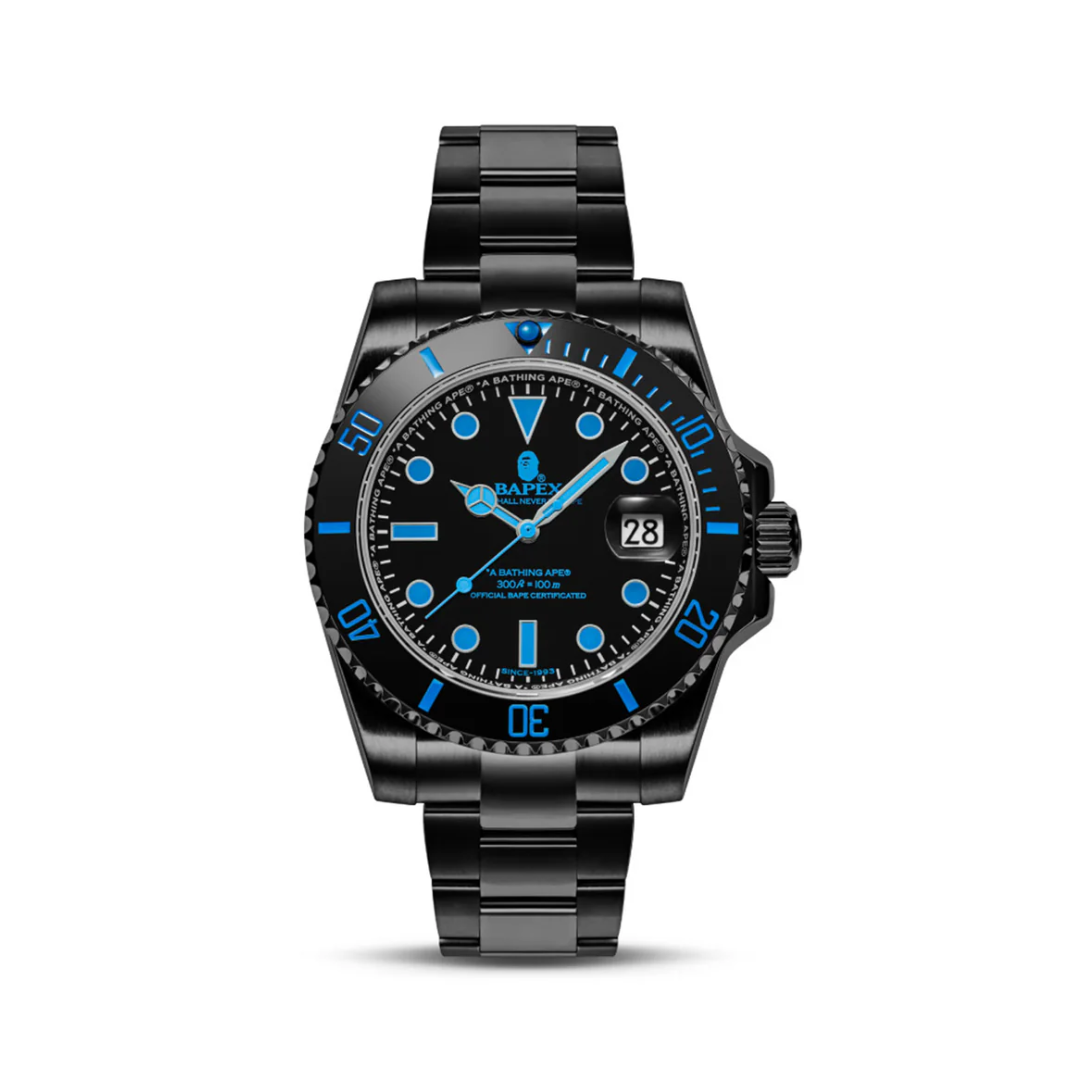 BAPE Type 1 BAPEX Watch Black/Blue