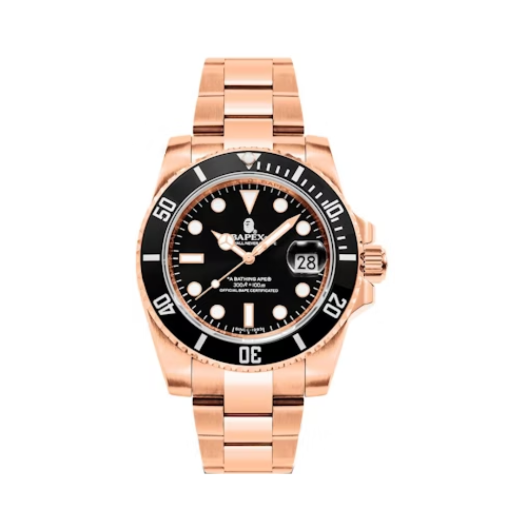 BAPE Type 1 BAPEX Watch Gold