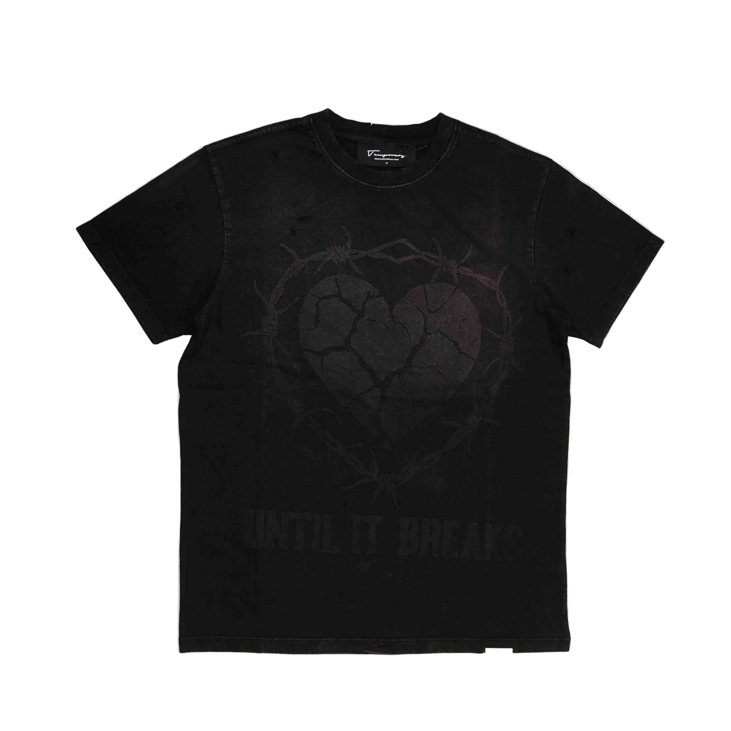 Barbed Wire Tee- Vintage Black