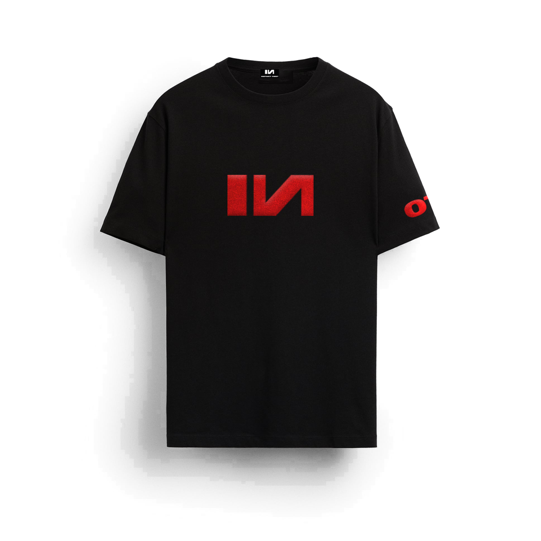 Basketball Court - Oversized T-shirt (Black)