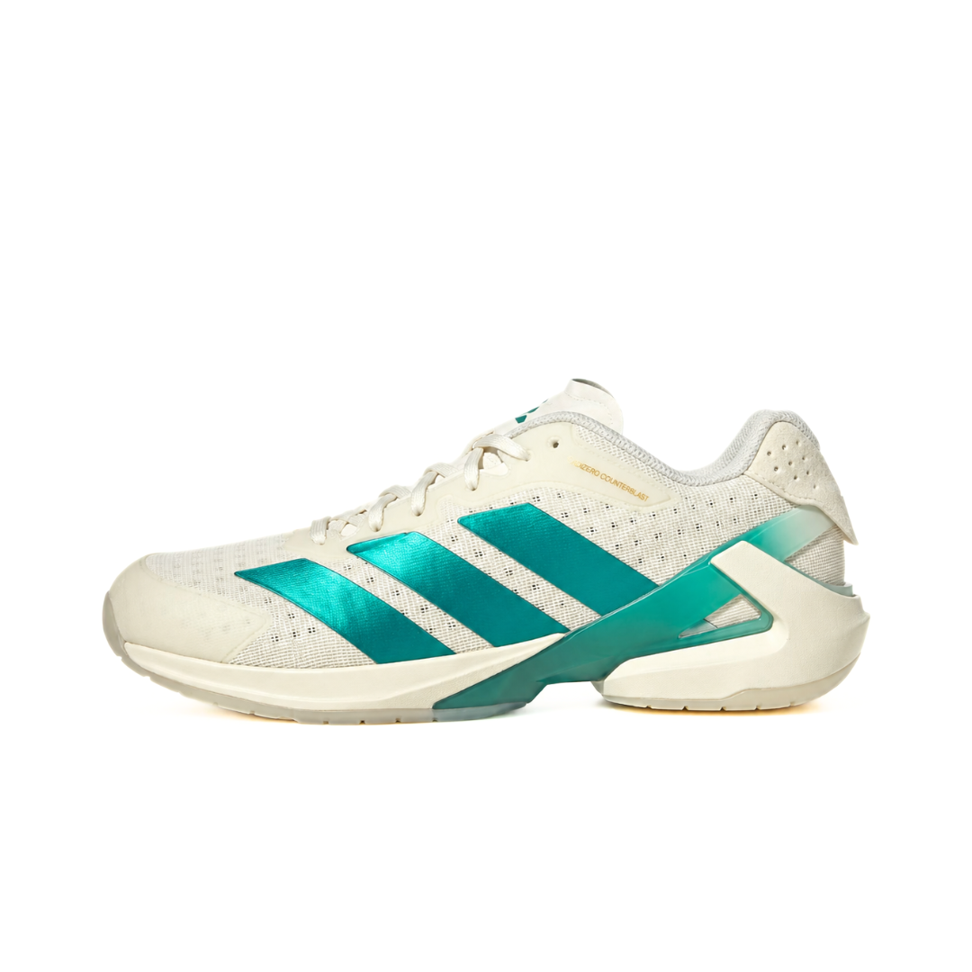 adidas Adizero Counterblast Indoor Off White Equipment Green