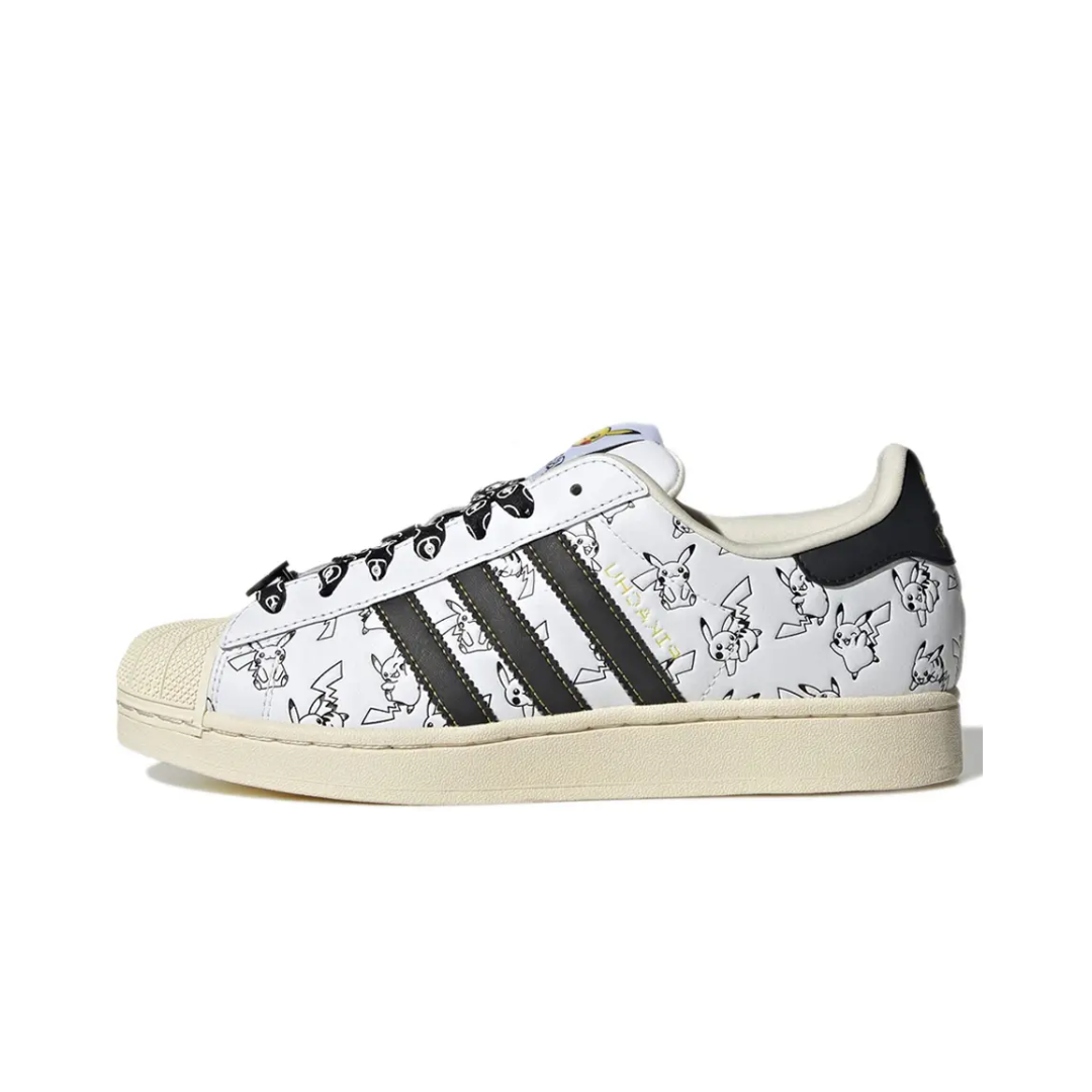 adidas Superstar Pokémon Pikachu White