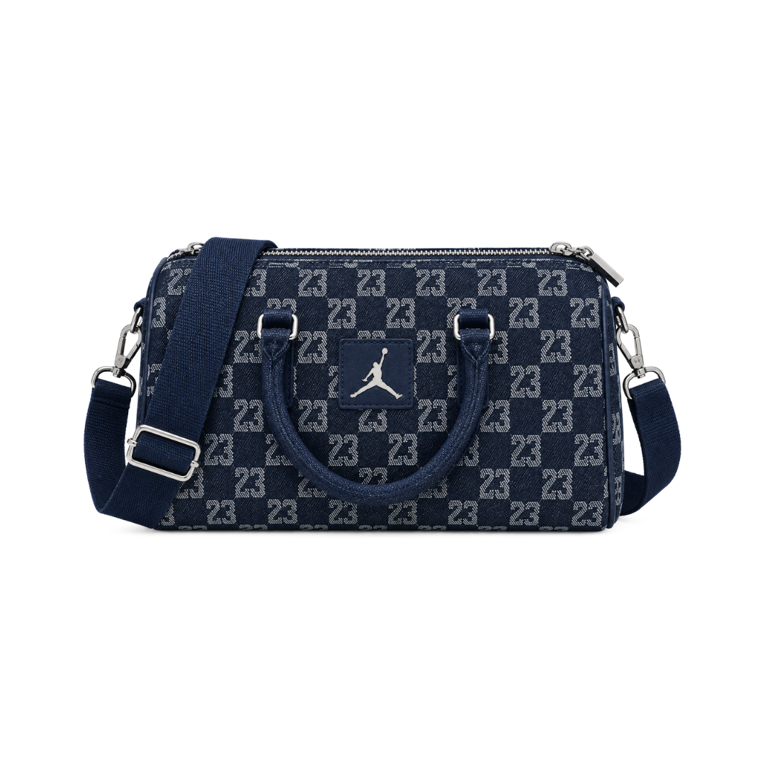 JORDAN MONOGRAM DUFFLE BAG BLUE