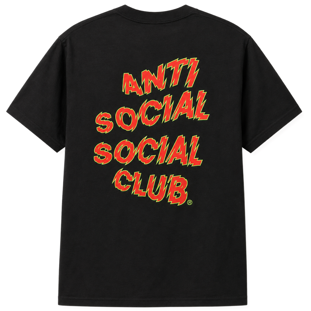 ANTI SOCIAL SOCIAL CLUB MANIAC SHORT SLEEVE TEE BLACK