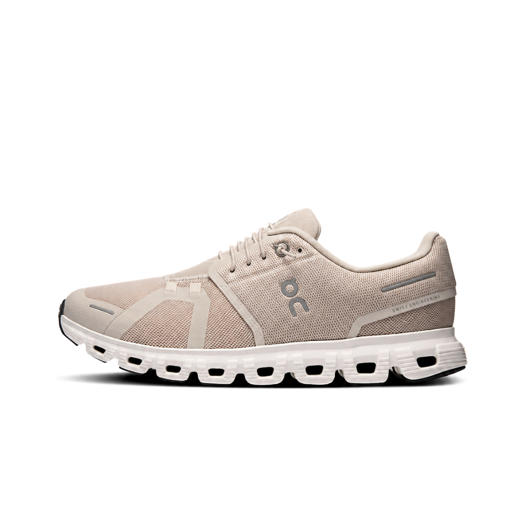 On Running Cloud 6 Pearl White
