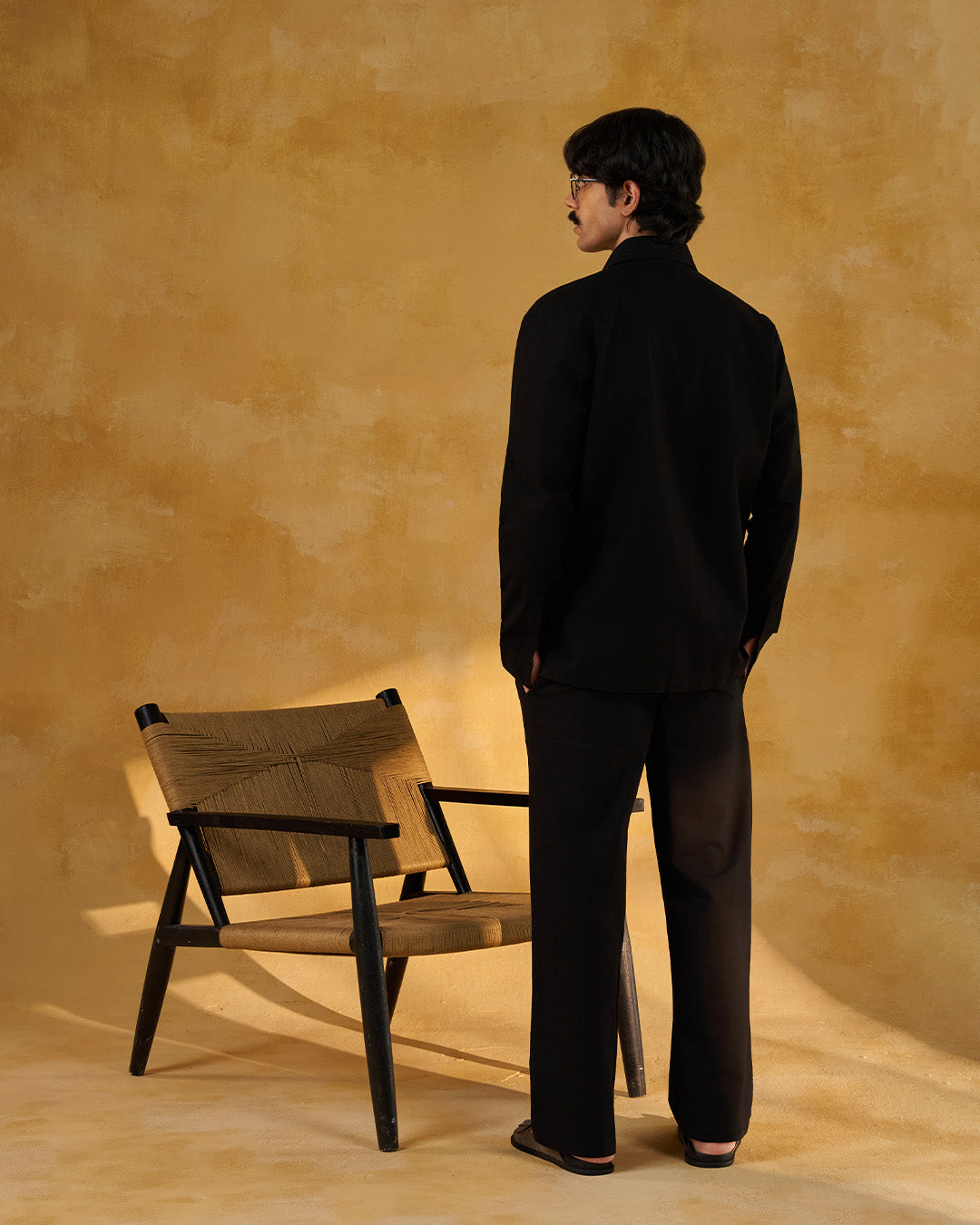 Co-ord Straight Pant Black