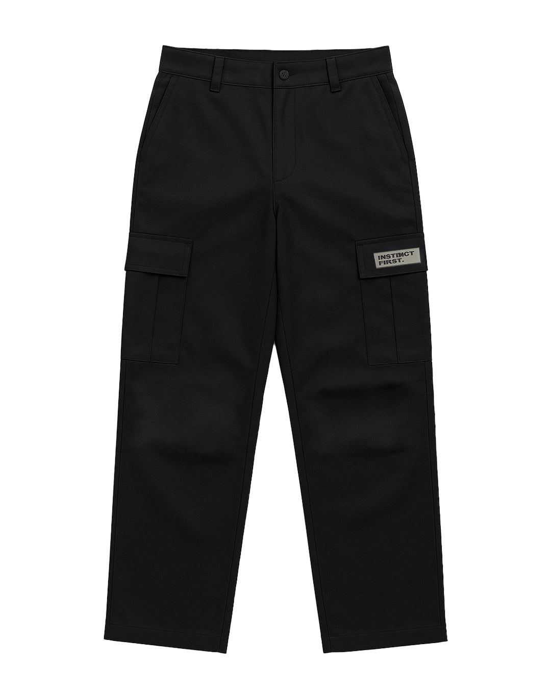 Oversized Cargo pants (Black)