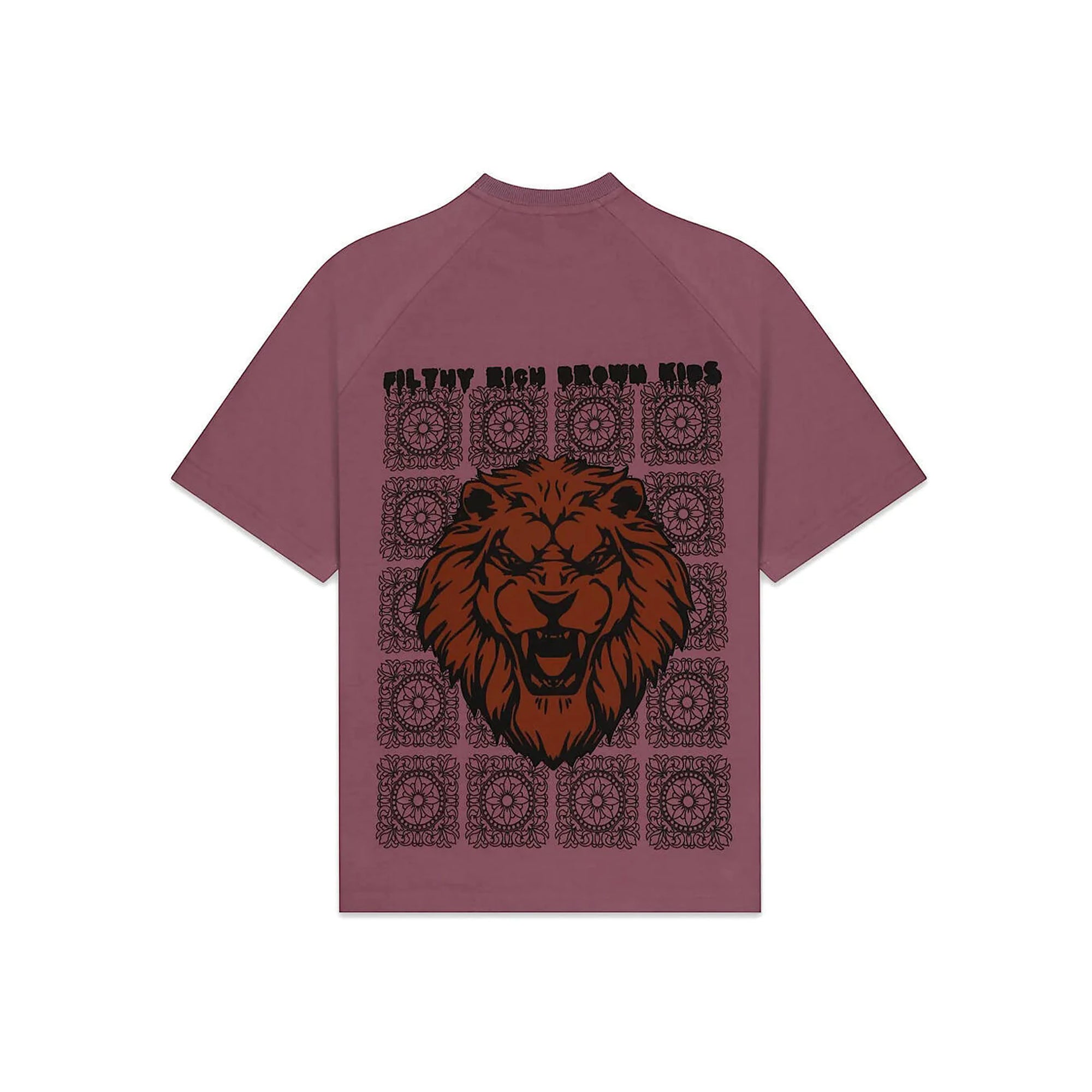 Block Lion Lavender T-shirt