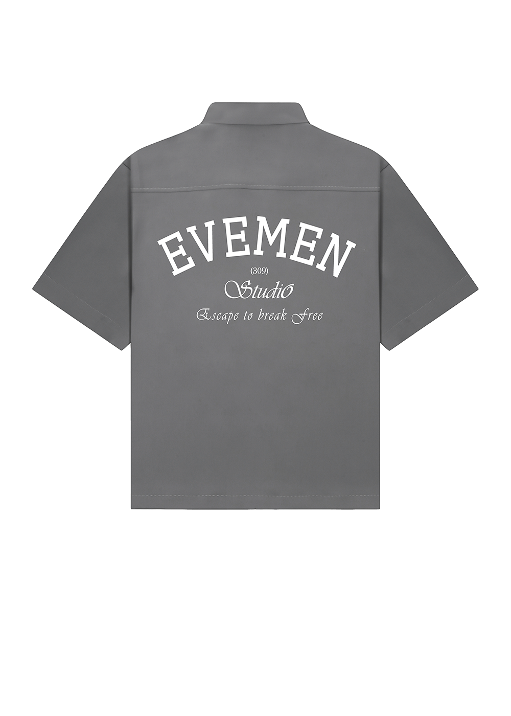 BOWLING SHIRT - SMOKE GREY