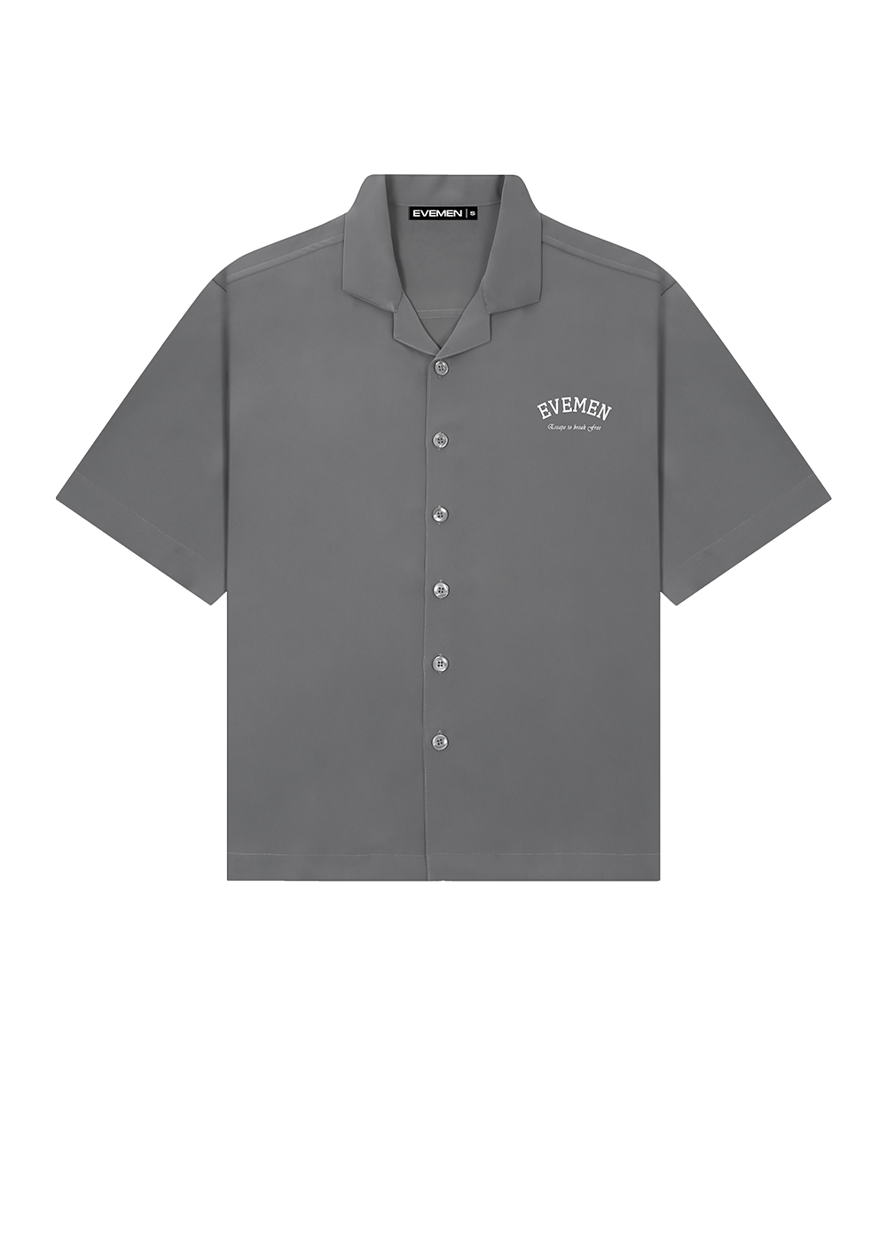 BOWLING SHIRT - SMOKE GREY