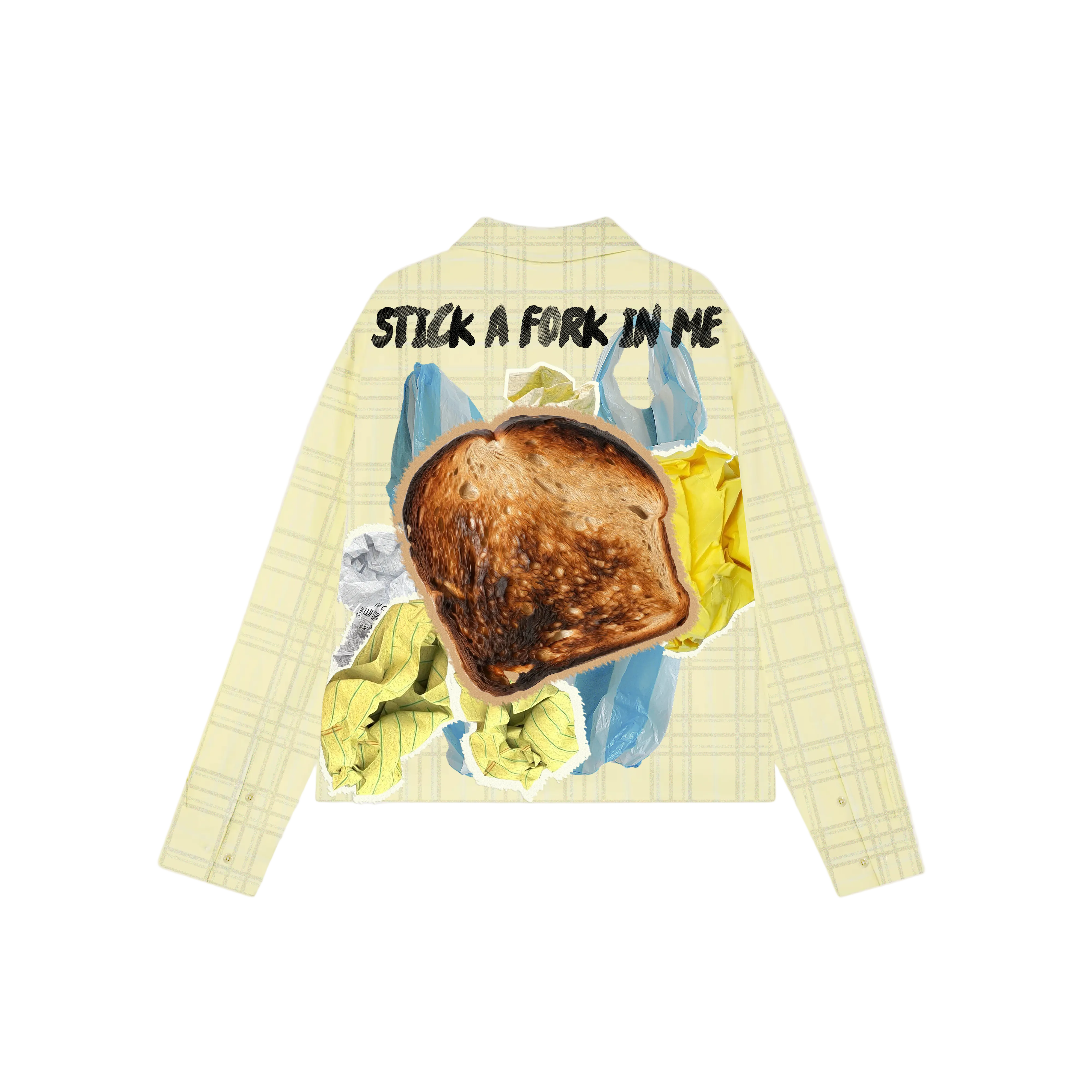 Burnt Toast Box Shirt | Pale Yellow