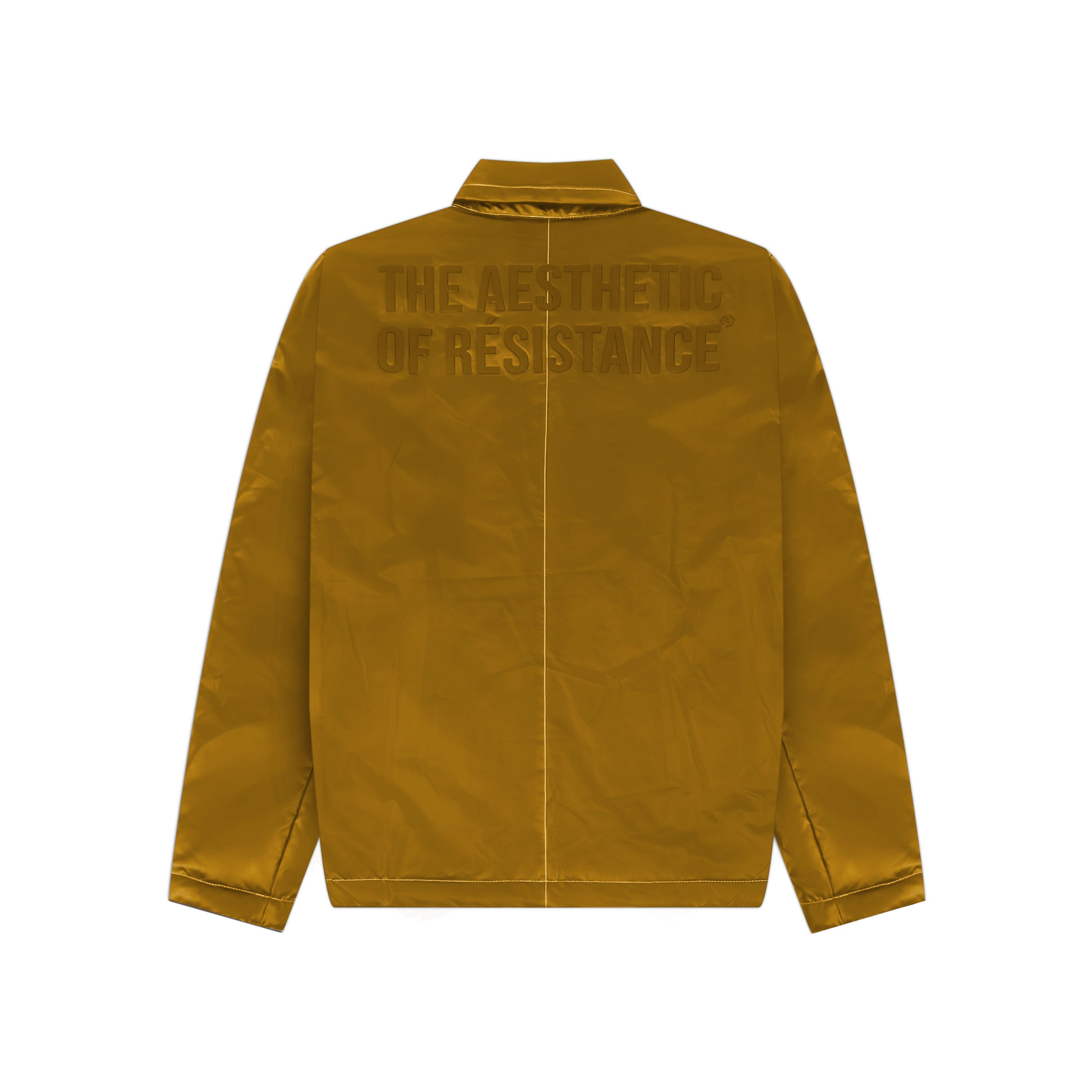 CRIME SCENE JACKET - YELLOW BROWN