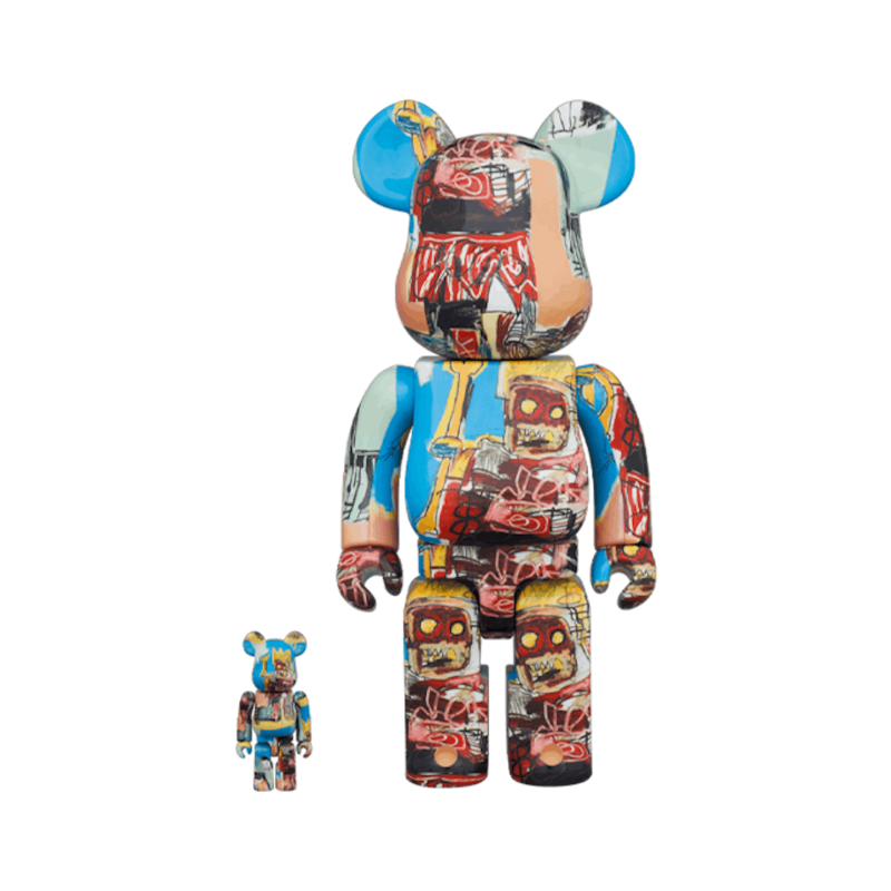 Bearbrick JEAN-MICHEL BASQUIAT #6 100% & 400% Set