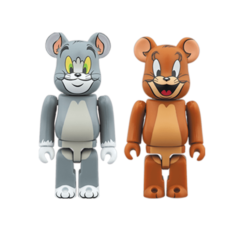 Bearbrick Tom & Jerry 2 Pack 100% Multi