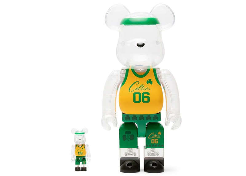 Bearbrick x Bodega x NBA Worldwide Respect Boston Celtics 100% & 400% Set