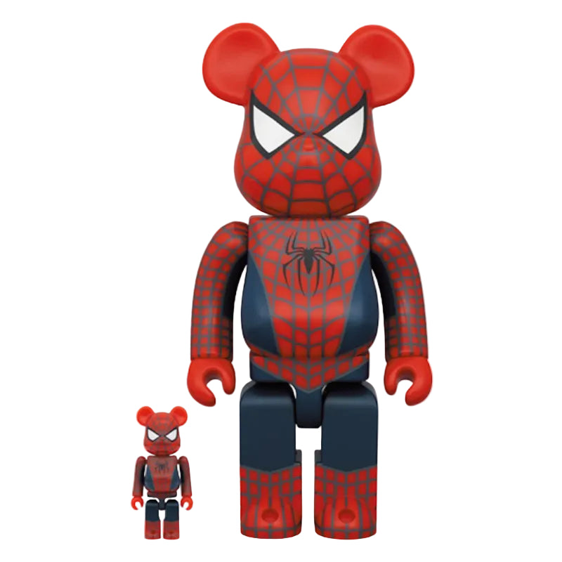 Bearbrick x Marvel Spider-Man No Way Home Friendly Neighborhood Spider-Man 100% & 400% Set