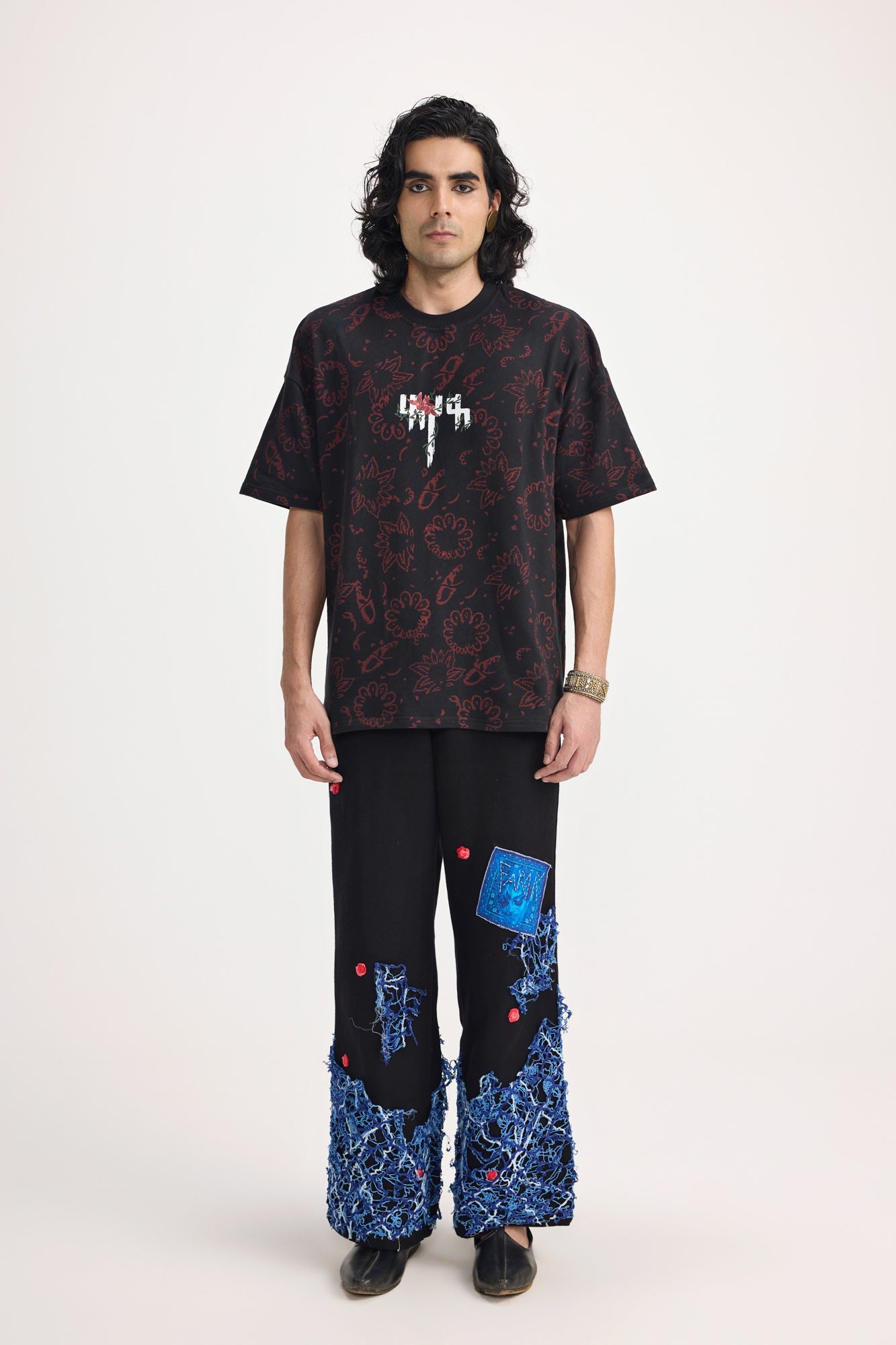 "Beauty Lasts Forever" Blockprint - Tshirt